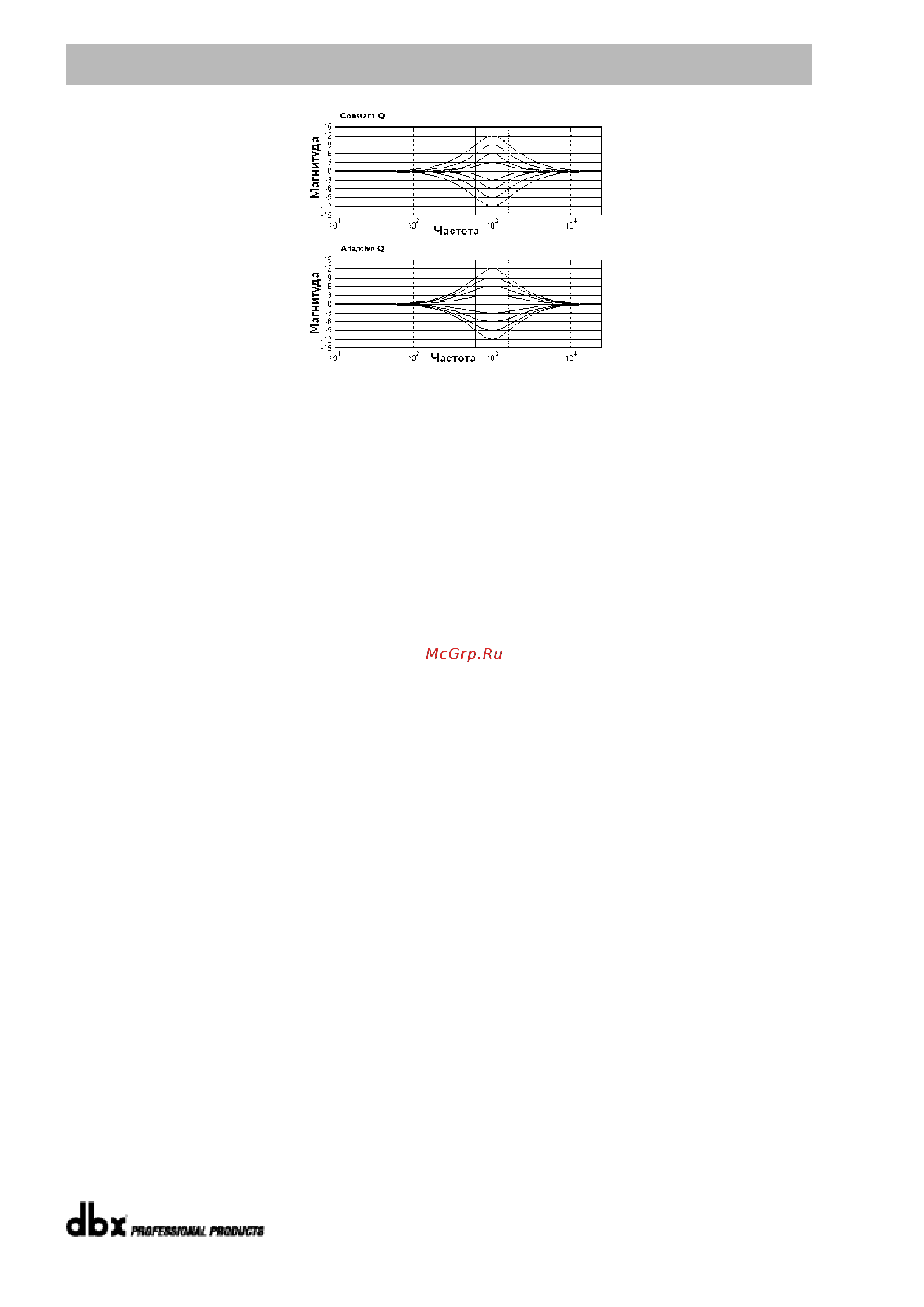 DBX 480R [46/88] Раздел 4 drive rack