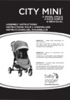 Baby Jogger City Mini Single 4Weel Инструкция по эксплуатации