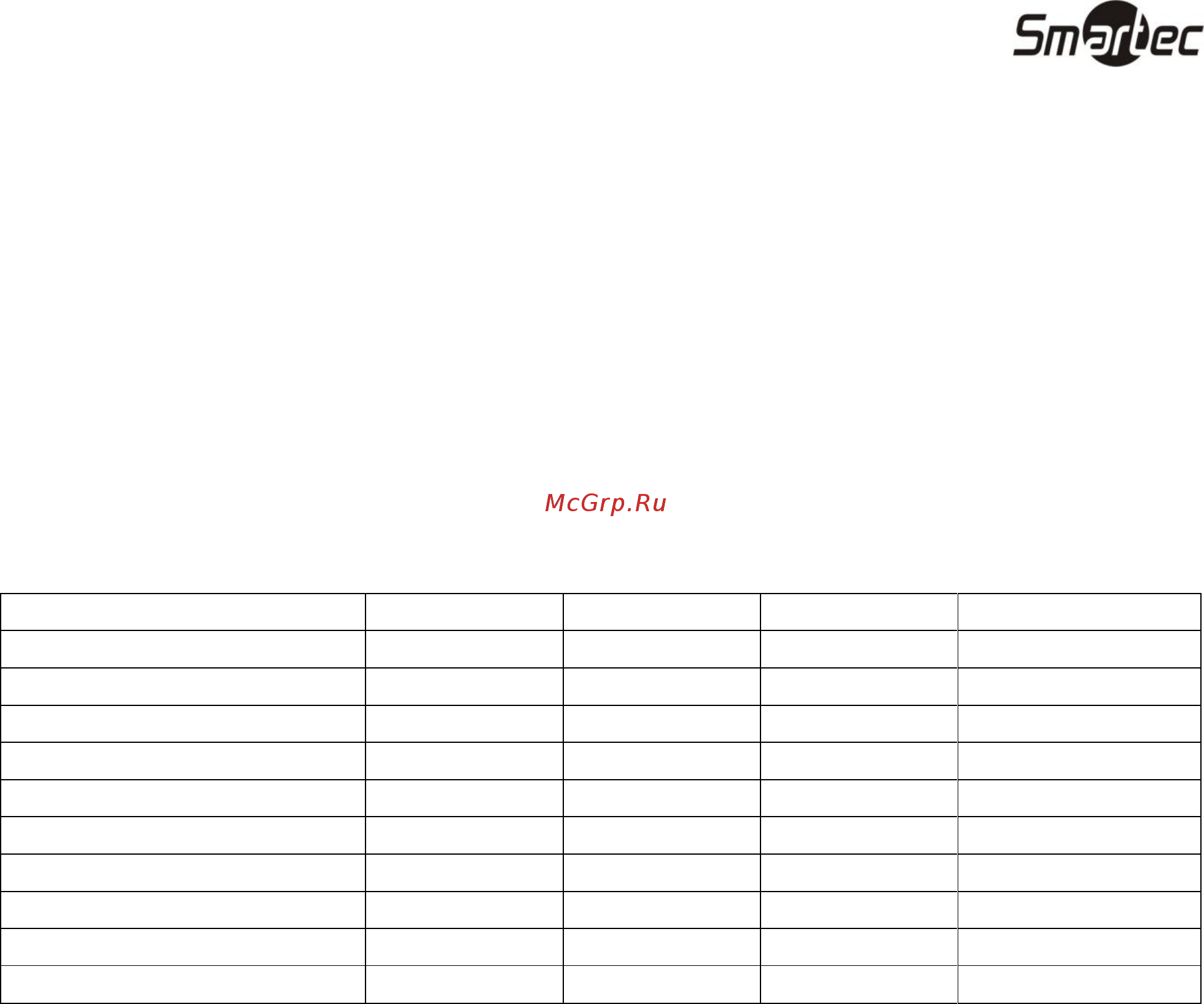 Smartec ST-SC040K [5/7] Световая и звуковая индикация