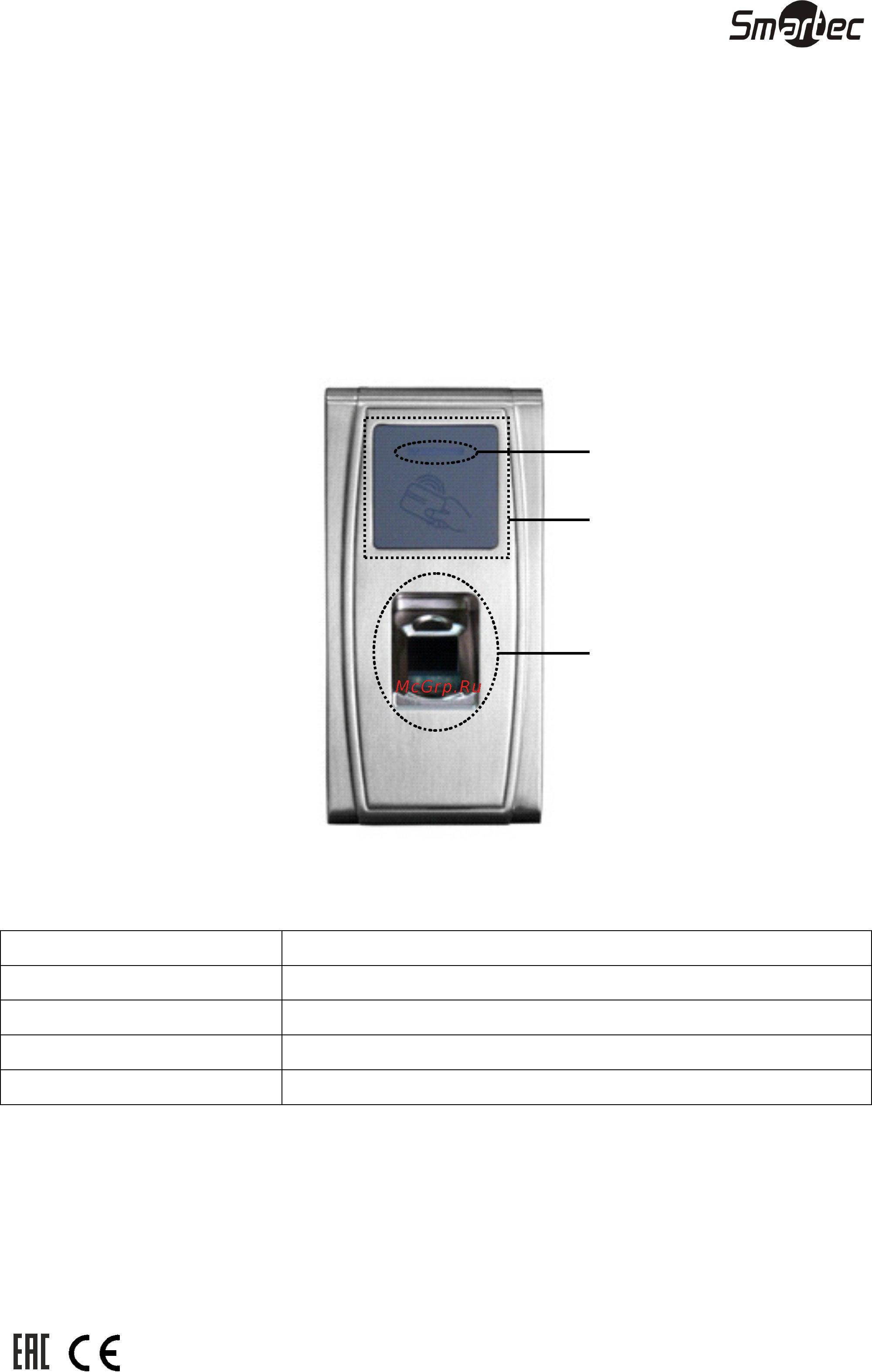 Smartec ST-FR020EM [4/29] Общее описание
