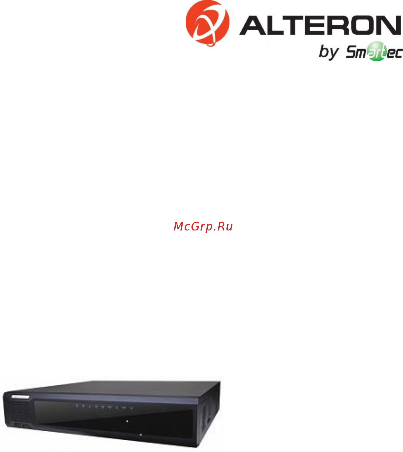 Alteron KN166-IP Руководство пользователя онлайн