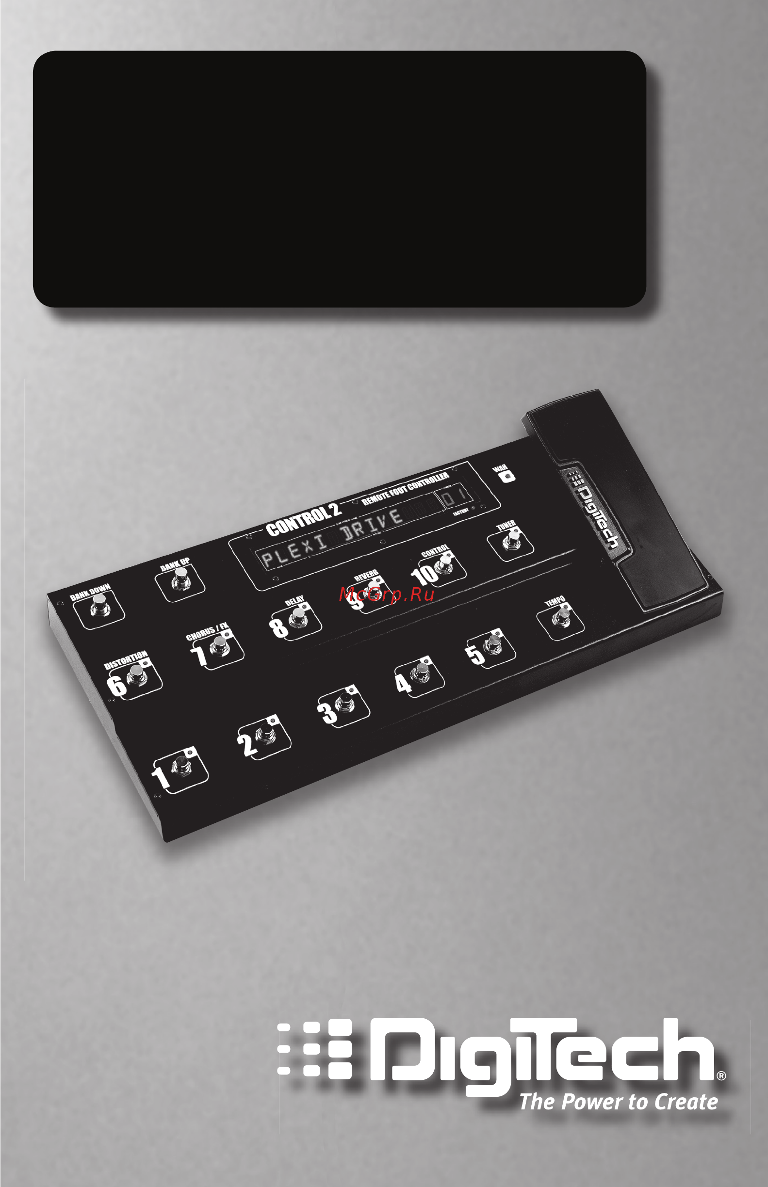 Digitech CONTROL 2 Инструкция по эксплуатации онлайн