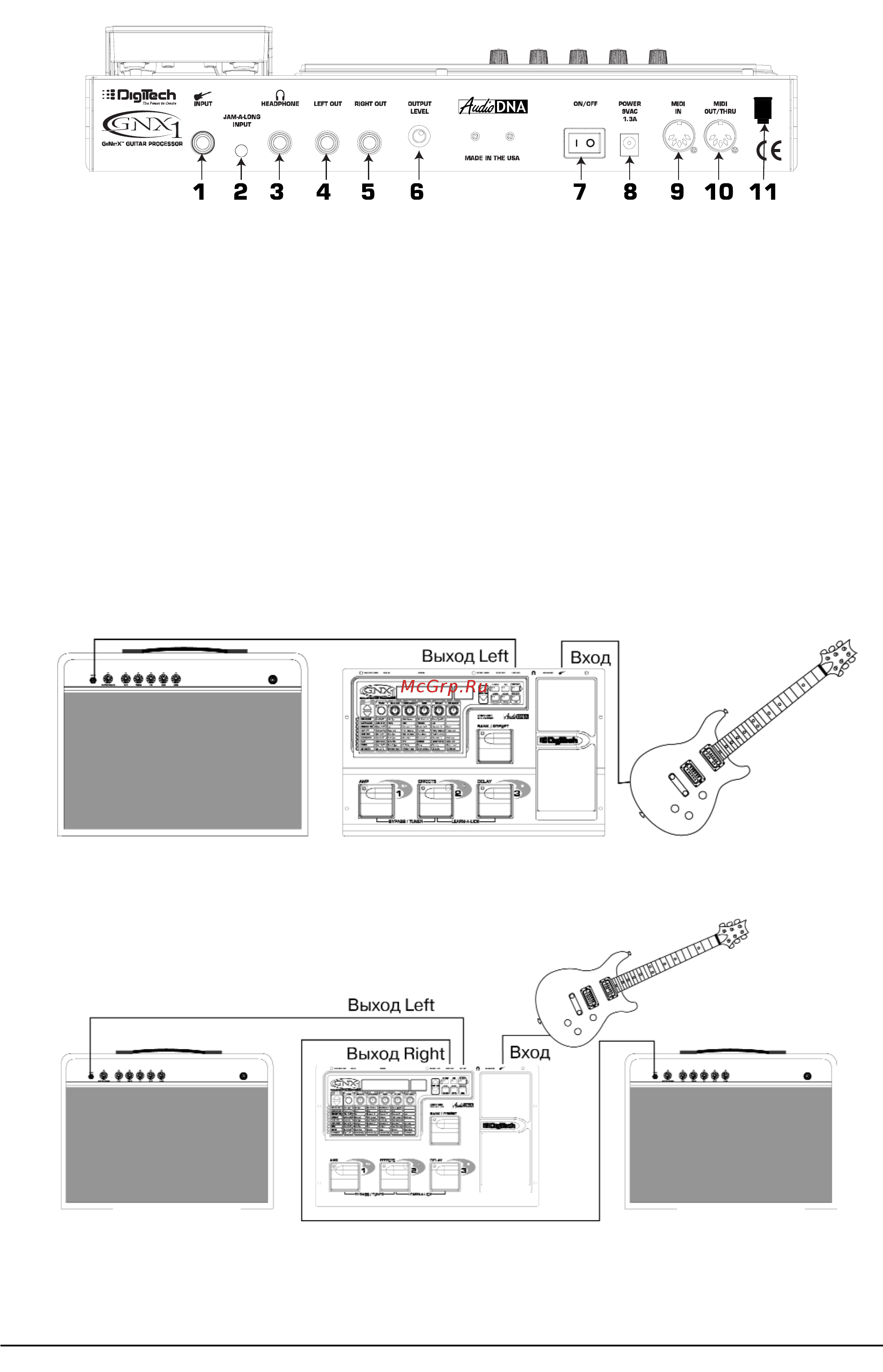 Digitech GNX1 [3/21] 3 4 5 6 789 10 11