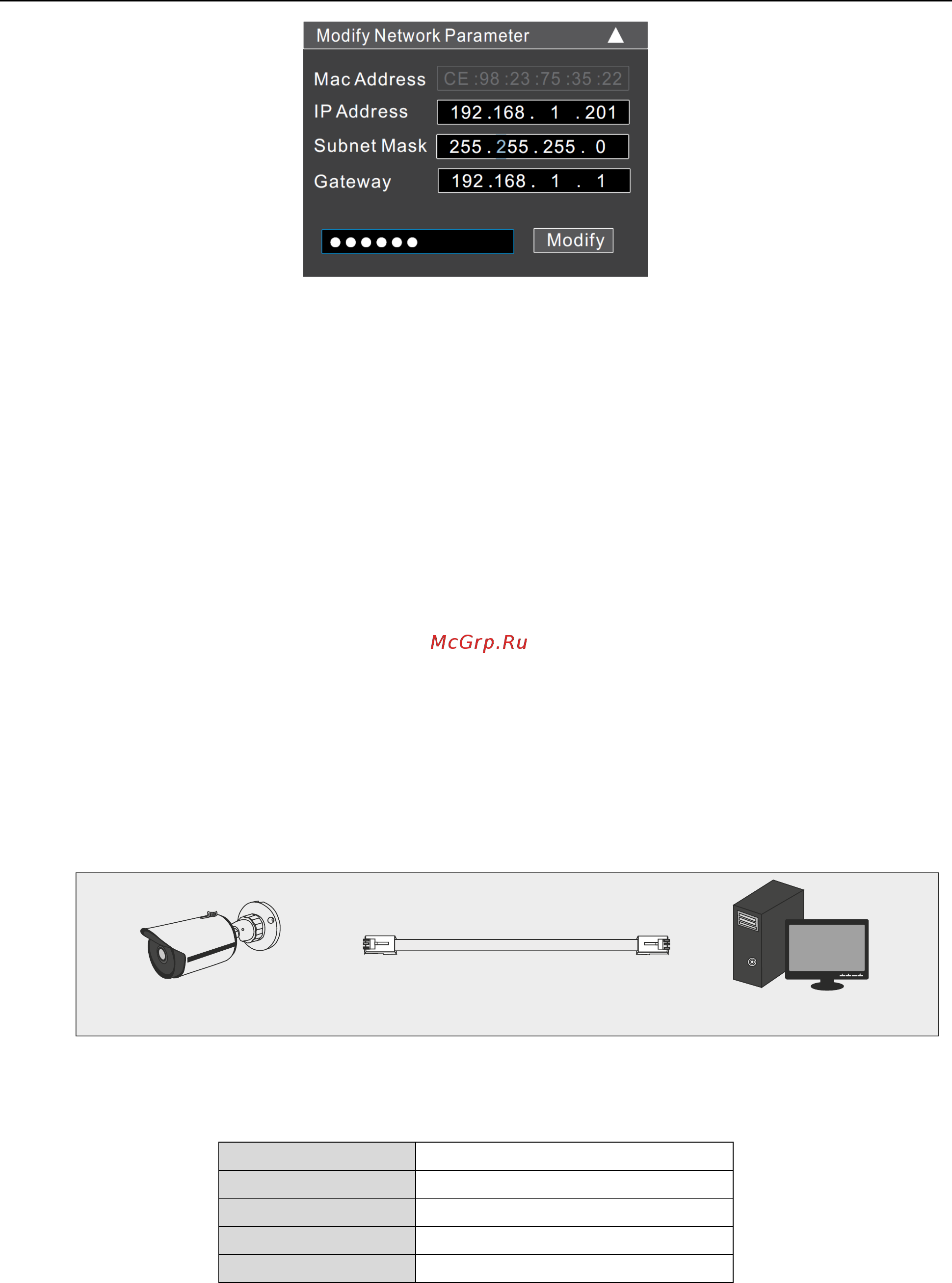 LTV CNE-640 41 [12/16] Ip видеокамера кабель ethernet пк