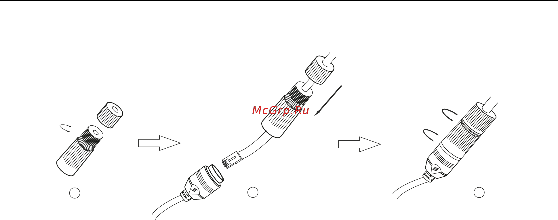 LTV CNE-632 48 [8/16] Подключение кабеля ethernet