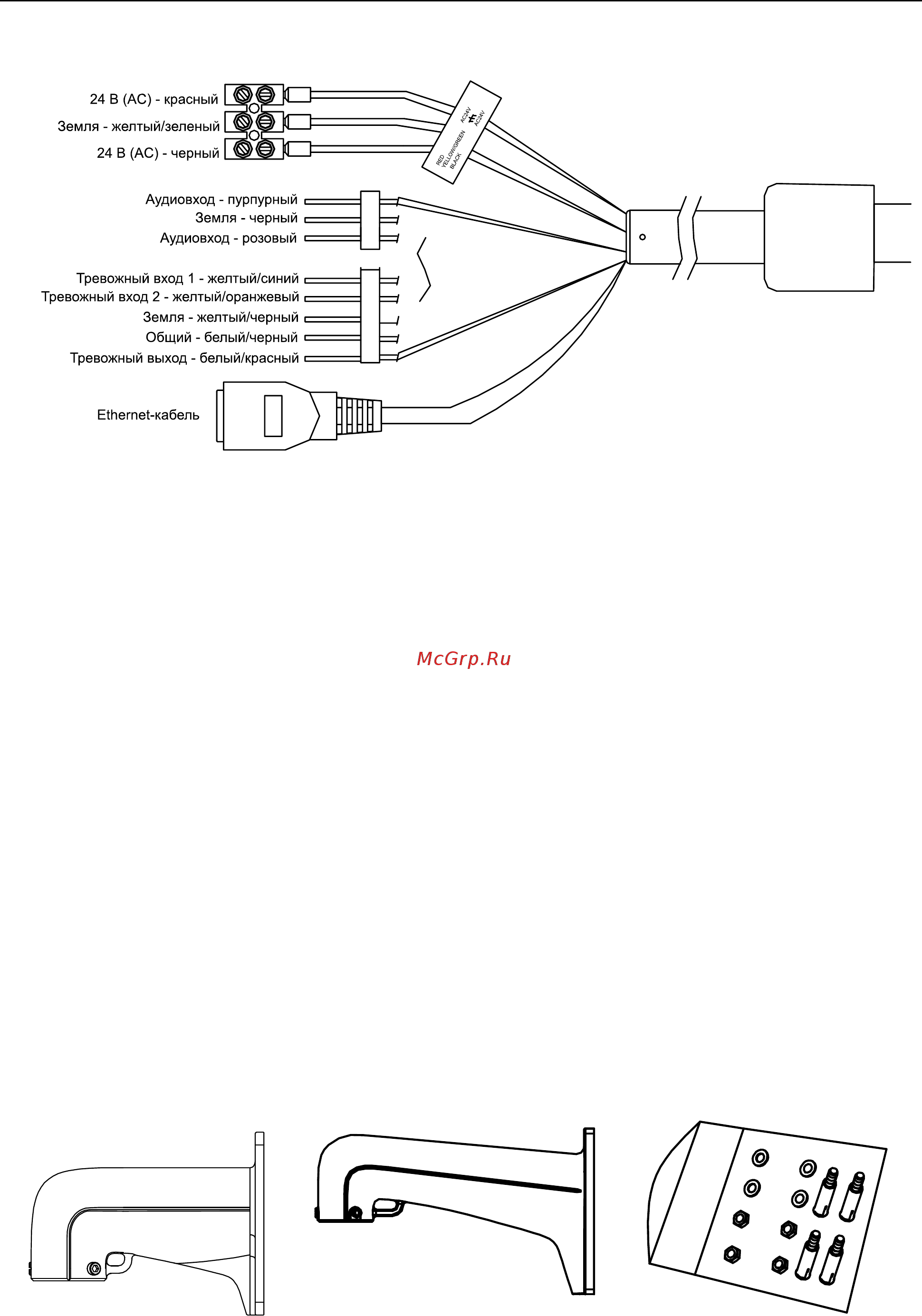 LTV CNM-221 22 [10/28] Подключение кабелей
