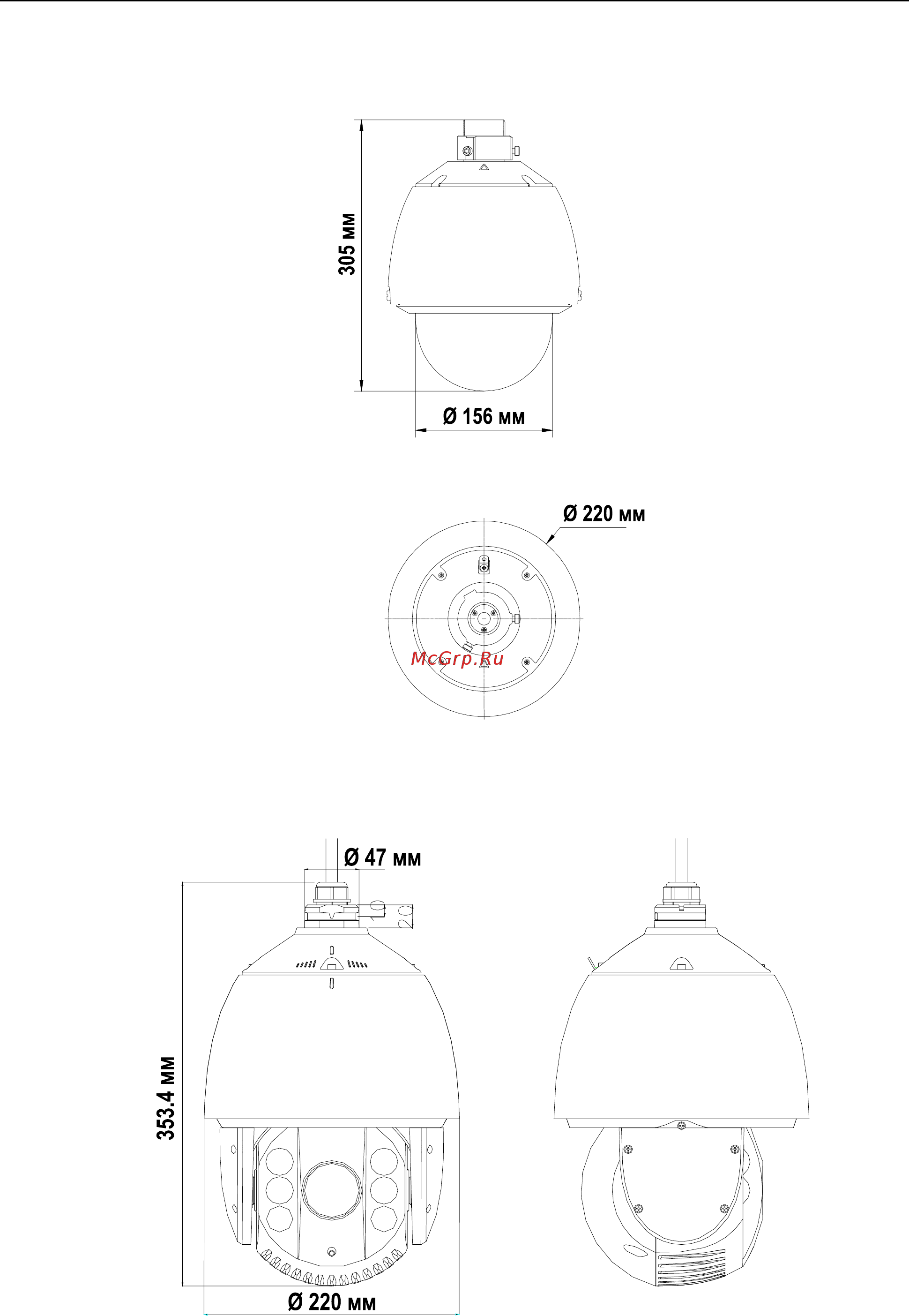 LTV CNM-221 22 [9/28] Размеры
