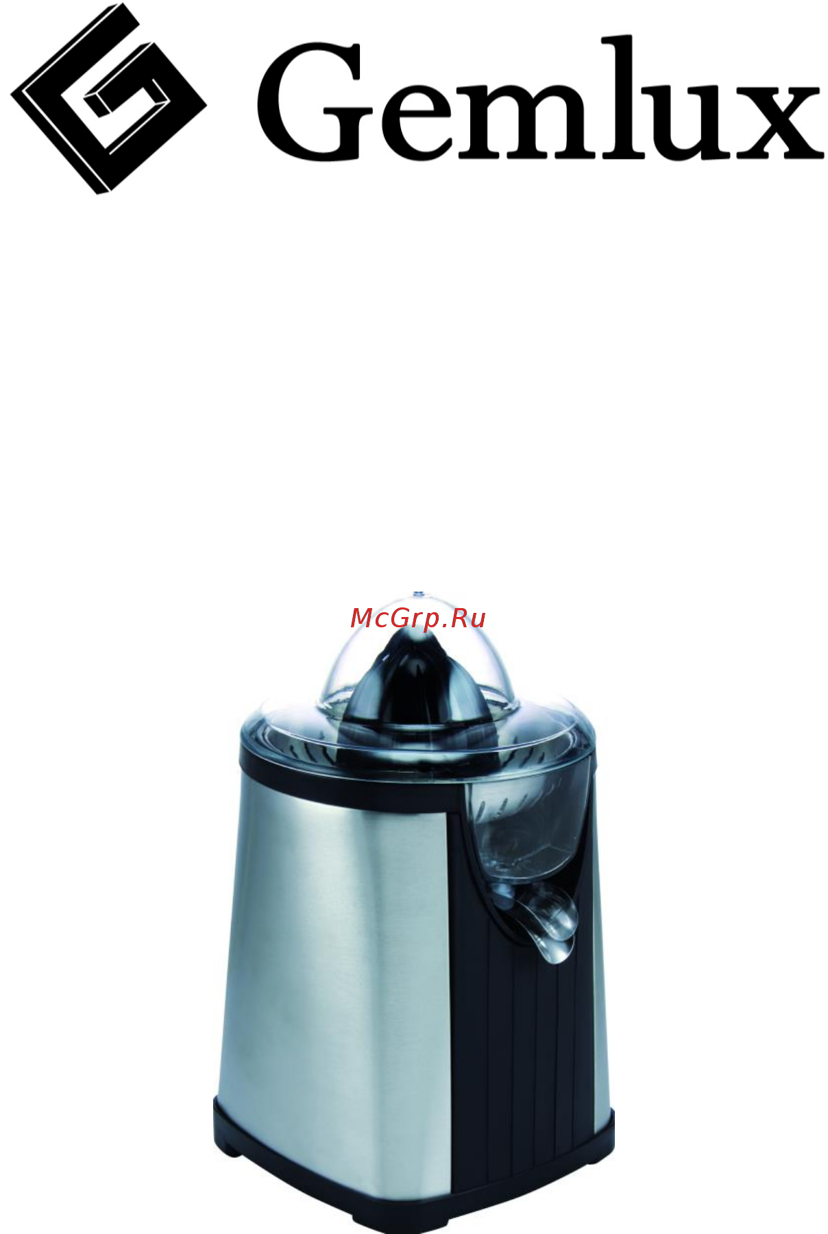 Gemlux GL-CJ100 Инструкция по эксплуатации онлайн