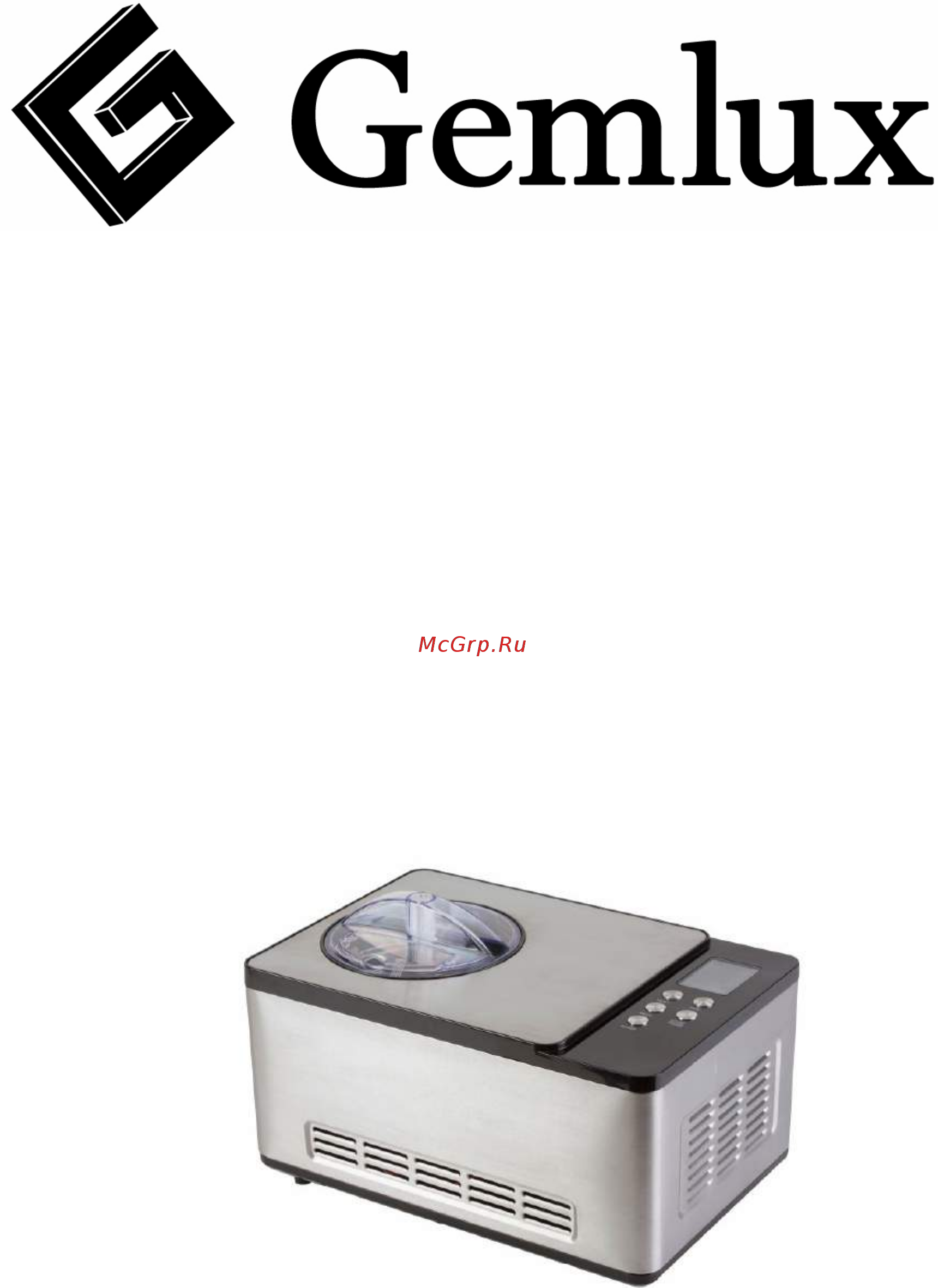 Gemlux GL-ICM503 Инструкция по эксплуатации онлайн