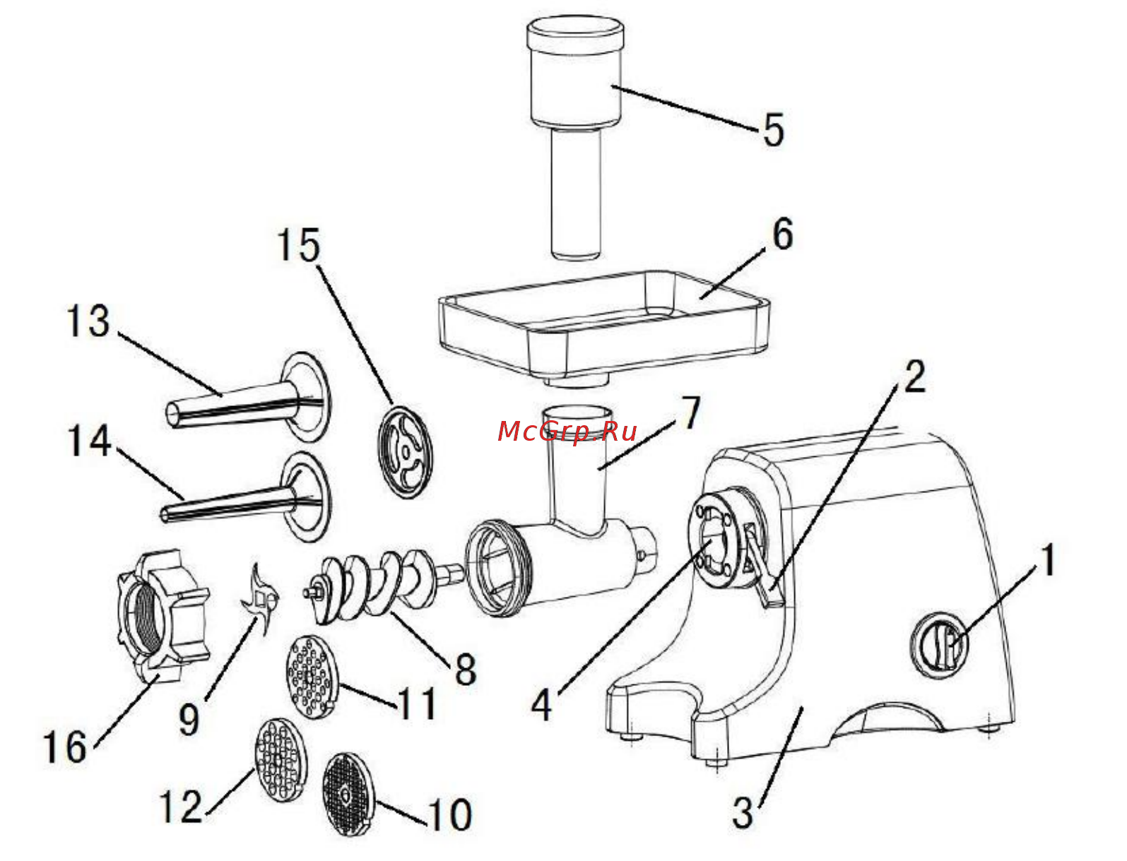 Gemlux GL-MG 500 SS Инструкция по эксплуатации онлайн [4/9] 798072