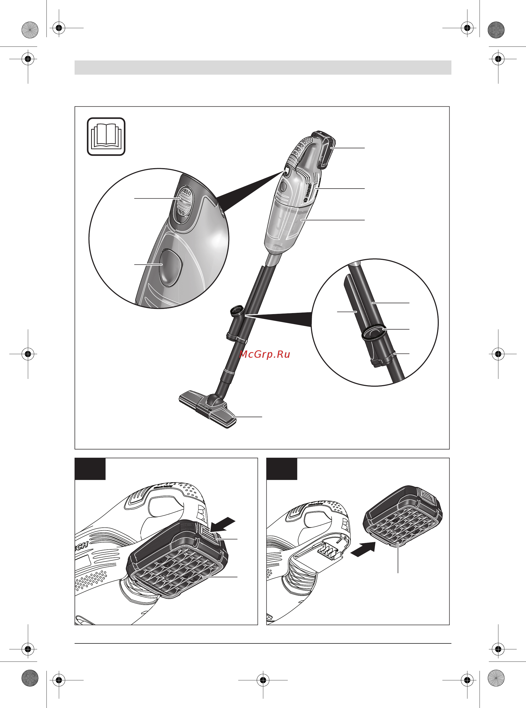 Bosch PAS 1 603 3B9 001 Зеленый [3/108] Pas 18 li