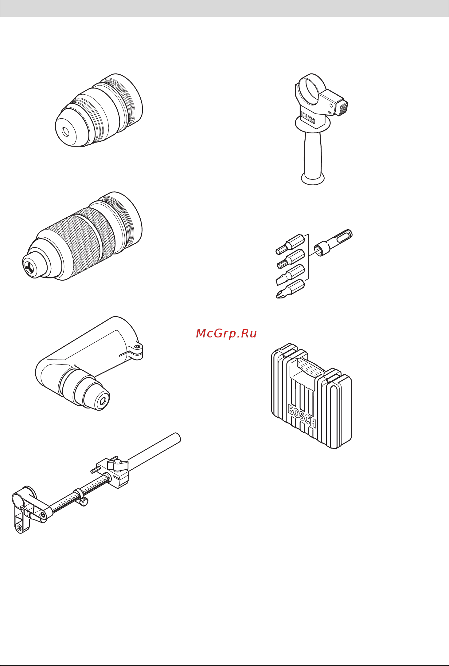 Bosch GBH 2-24 DFR Инструкция по эксплуатации онлайн [259/259] 217558