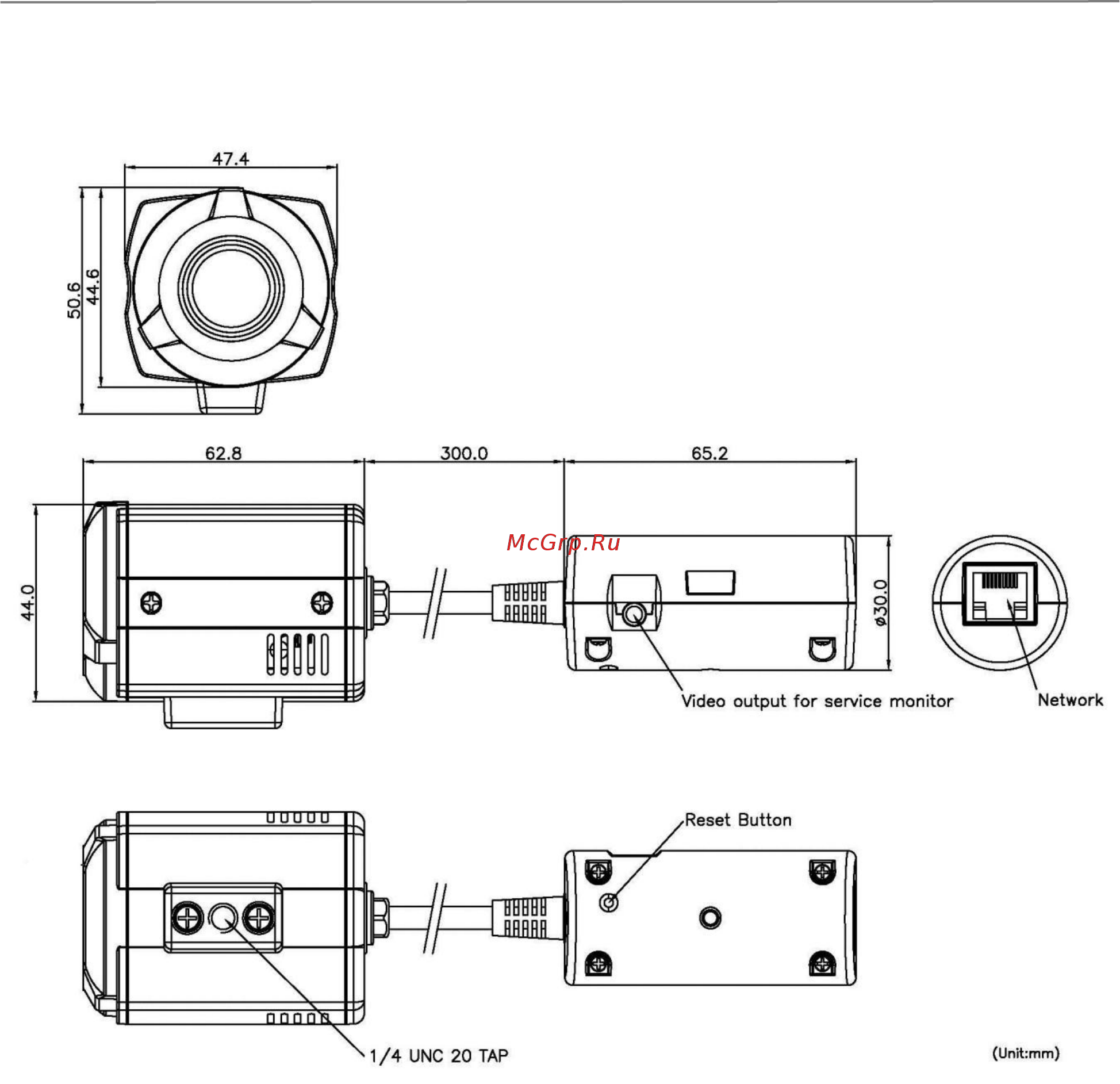 LTV LTV-ICDM2-423-T5 [12/14] Габаритные размеры