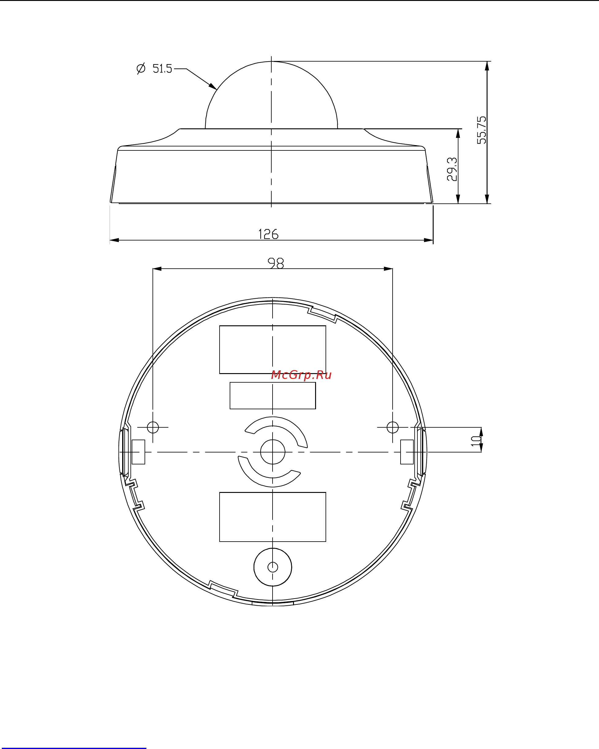 LTV CNT-750 G0 [10/12] Габаритные размеры