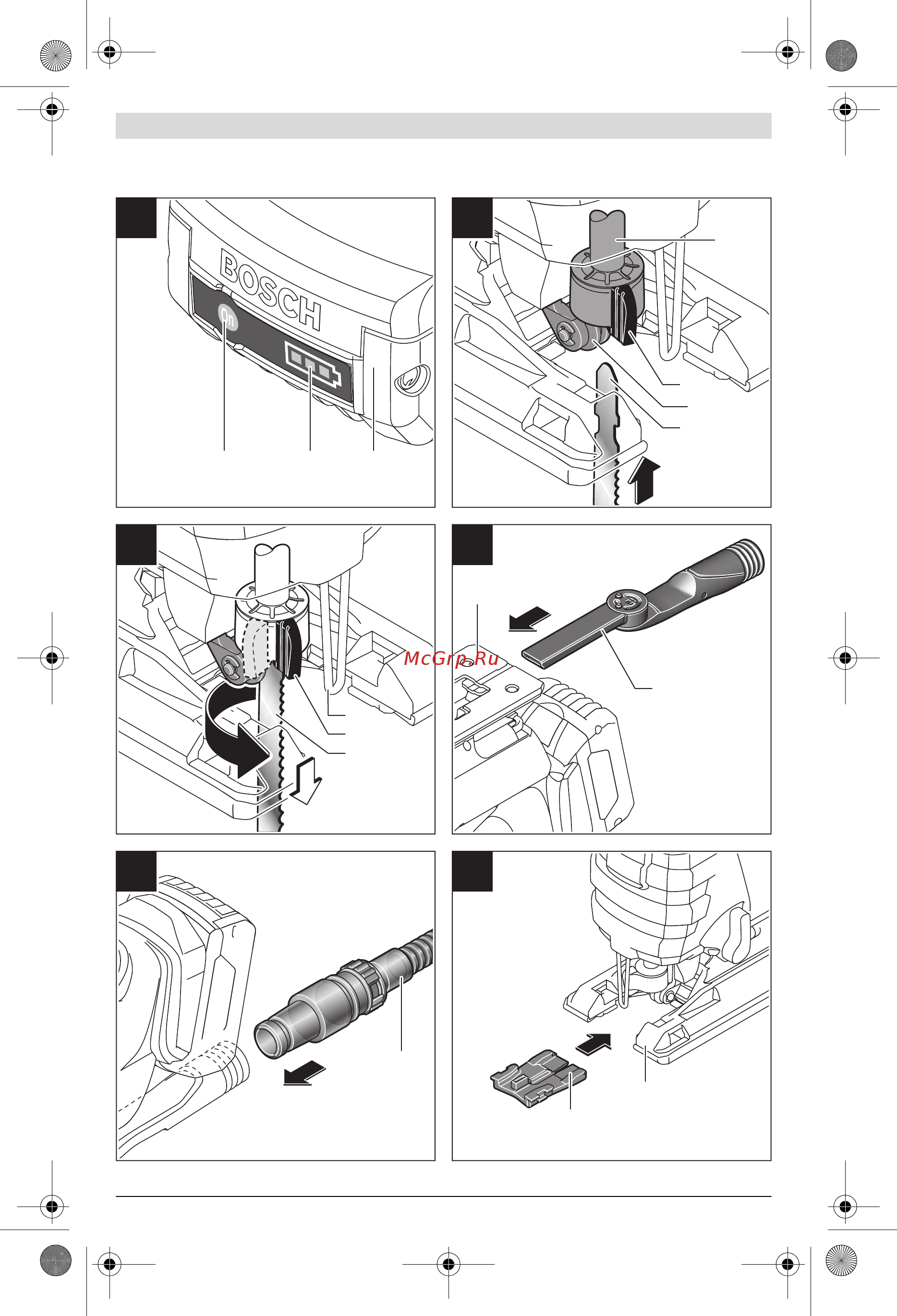 Bosch GST 18 V-LI S (06015A5100) Инструкция по эксплуатации онлайн [4/226] 217617