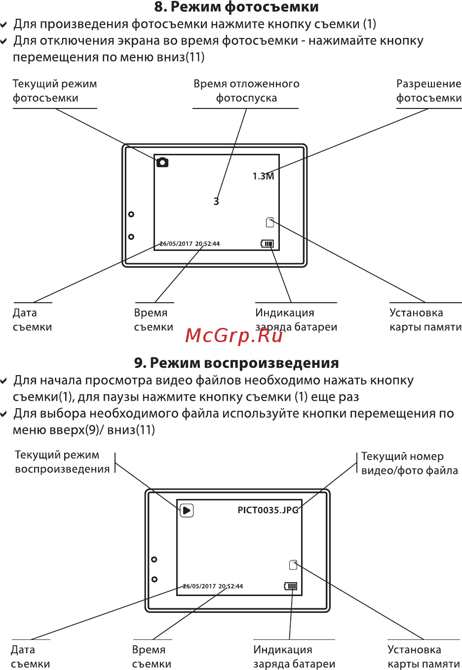Denn DAC111 [5/12] Режим воспроизведения