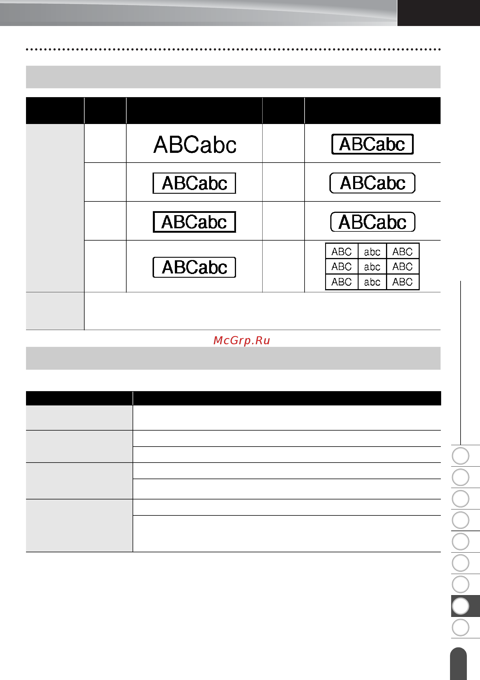 Brother PT-E300 [59/62] Штрихкоды