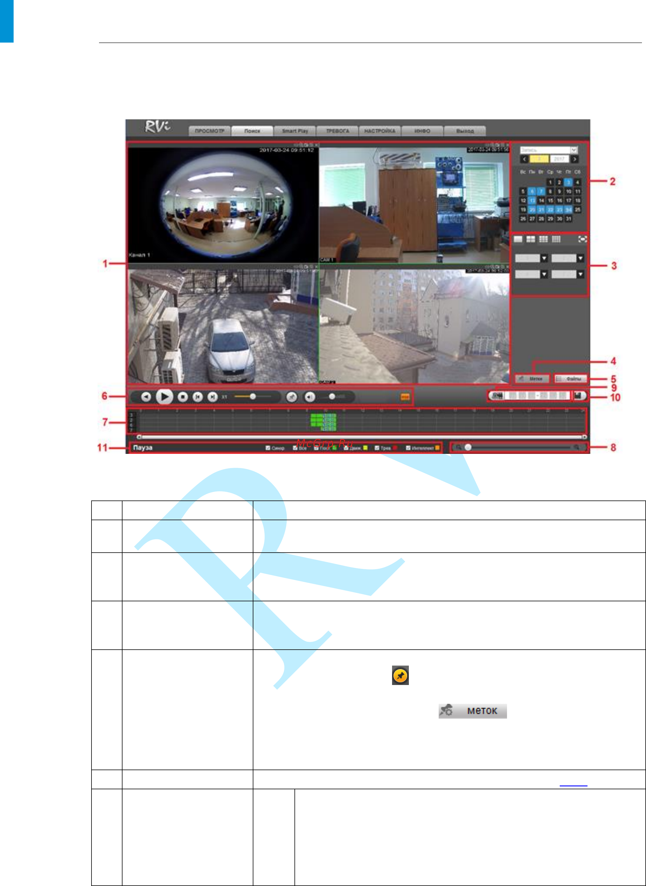 RVi RVi-HR16/64-4K [153/255] Руководство по эксплуатации