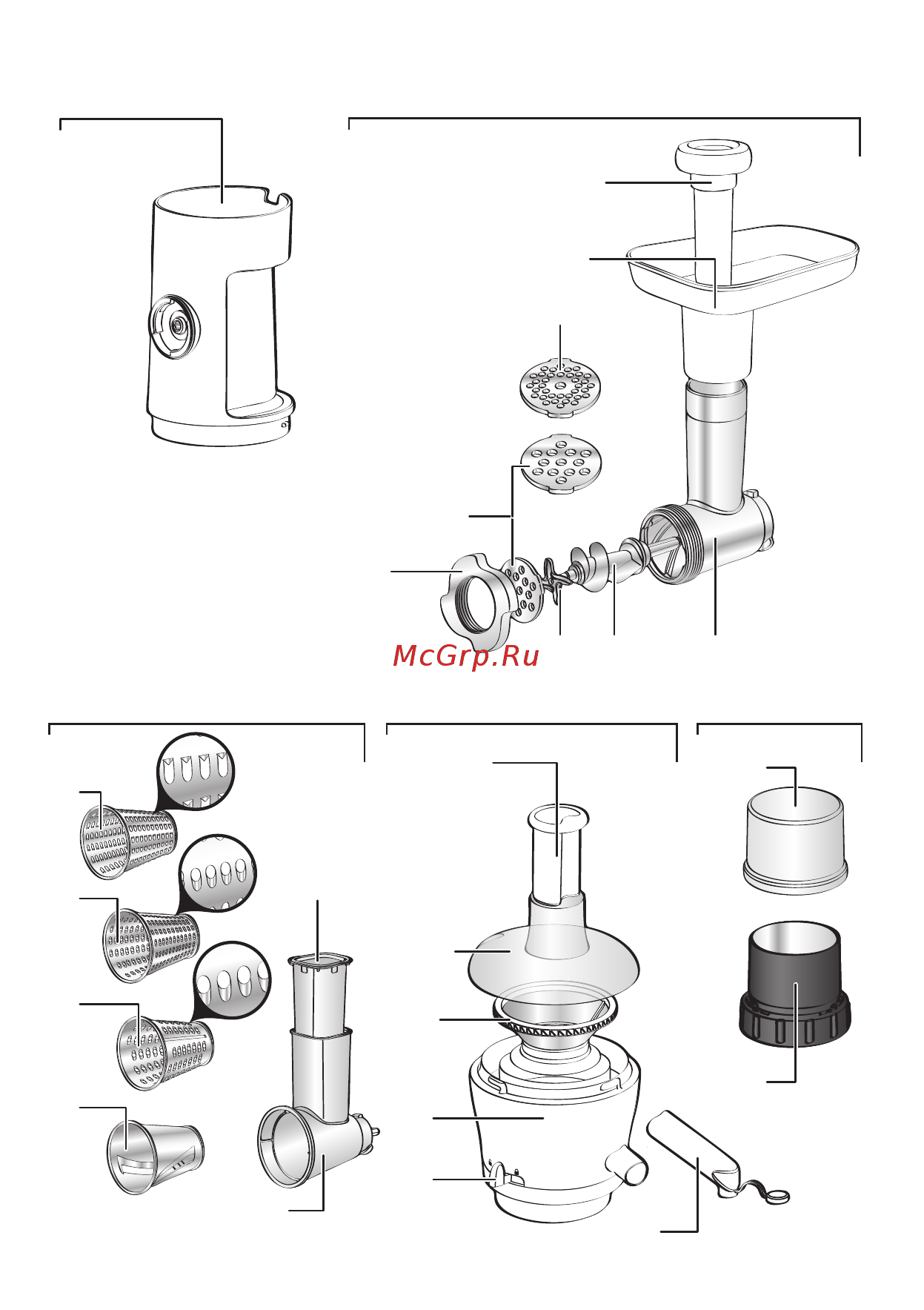 Moulinex QA50ADB1 Masterchef Gourmet Инструкция по эксплуатации онлайн [4/64] 218522