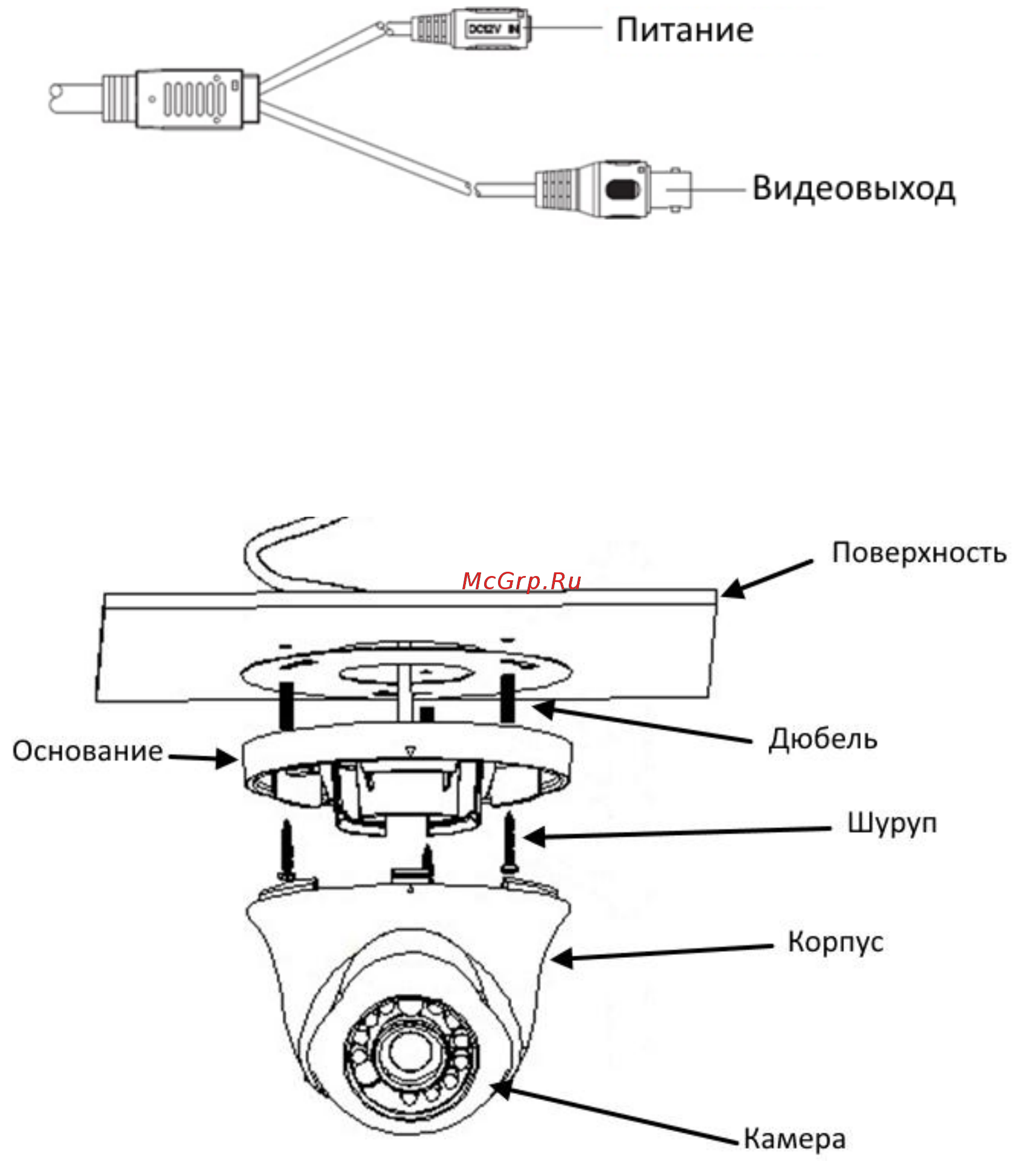 RVi RVi-HDC321VB-T (2.8) Руководство по эксплуатации онлайн [18/20] 218617