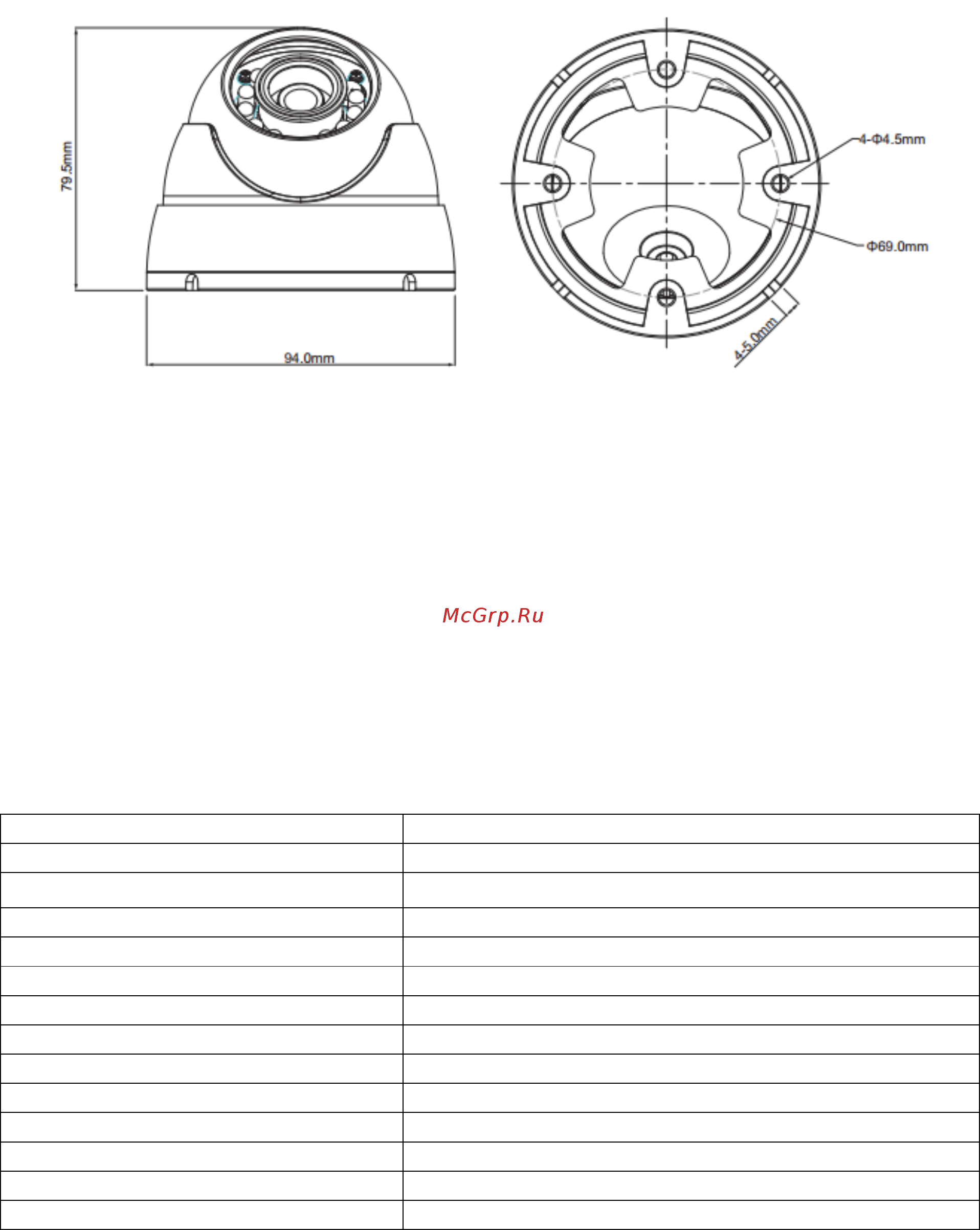 RVi RVi-HDC311VB-C (3.6) Руководство по эксплуатации онлайн [11/21] 218622