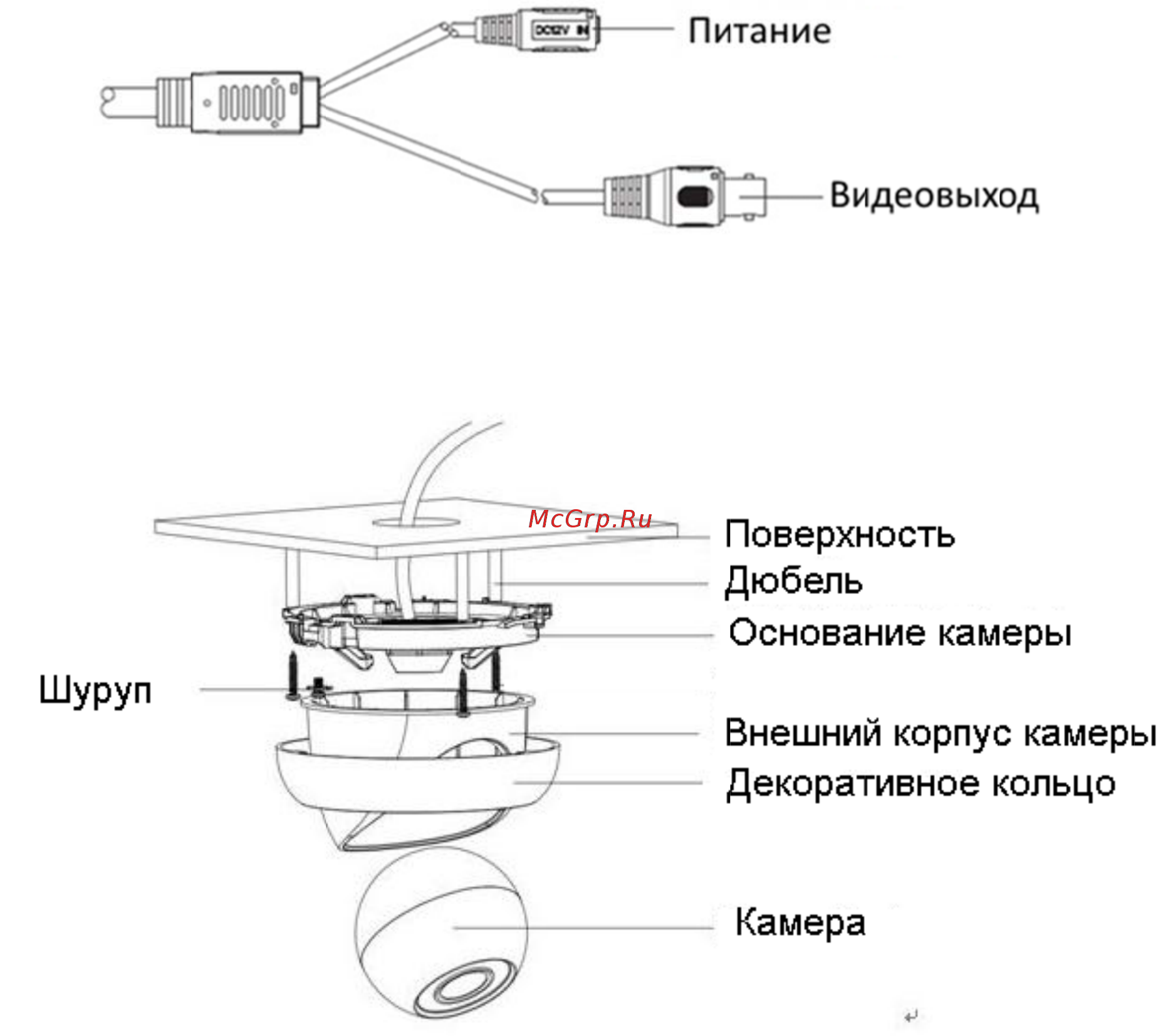 RVi RVi-HDC311VB-C (3.6) Руководство по эксплуатации онлайн [12/21] 218622