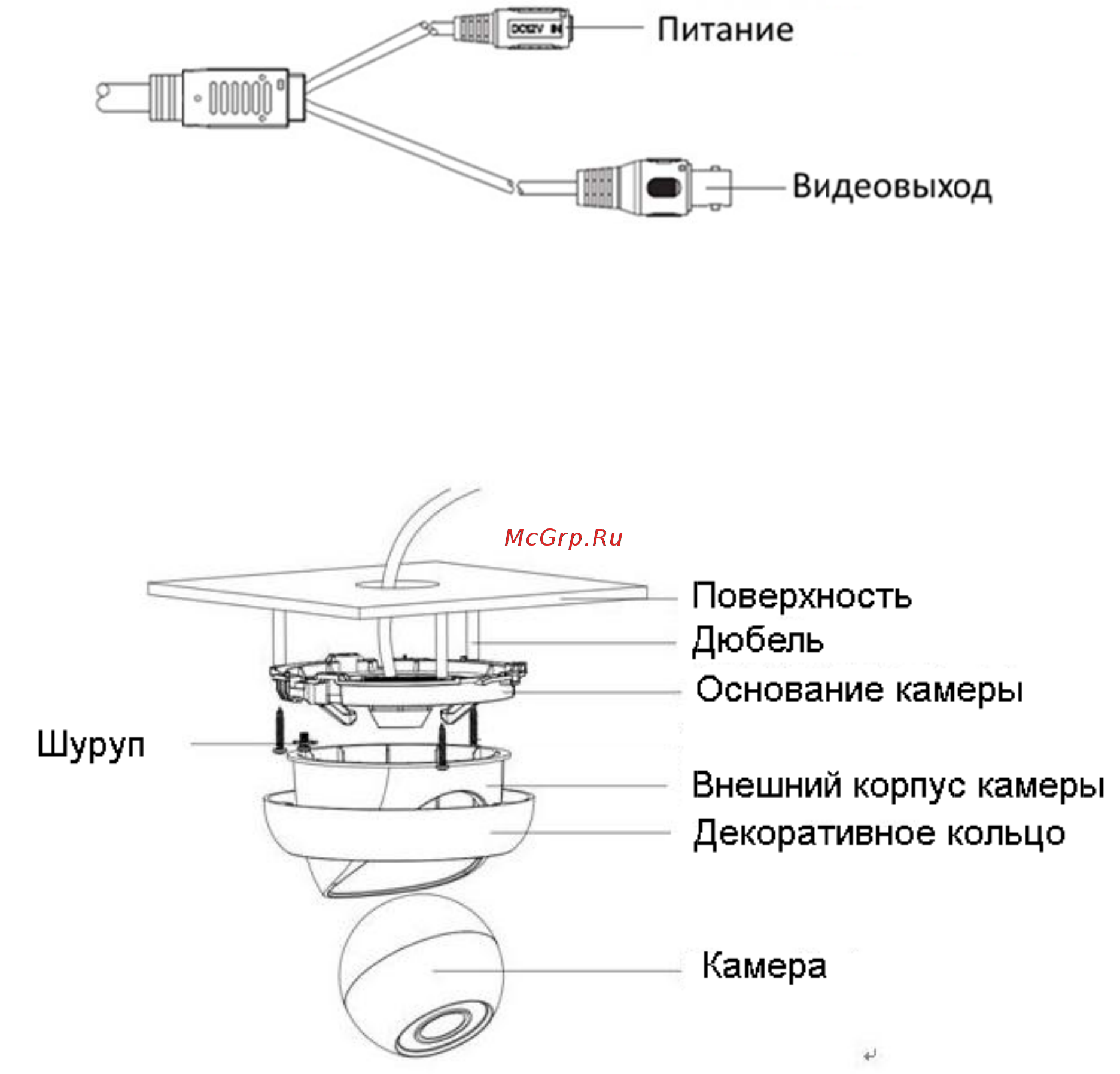 RVi RVi-HDC311VB-C (3.6) Руководство по эксплуатации онлайн [19/21] 218622