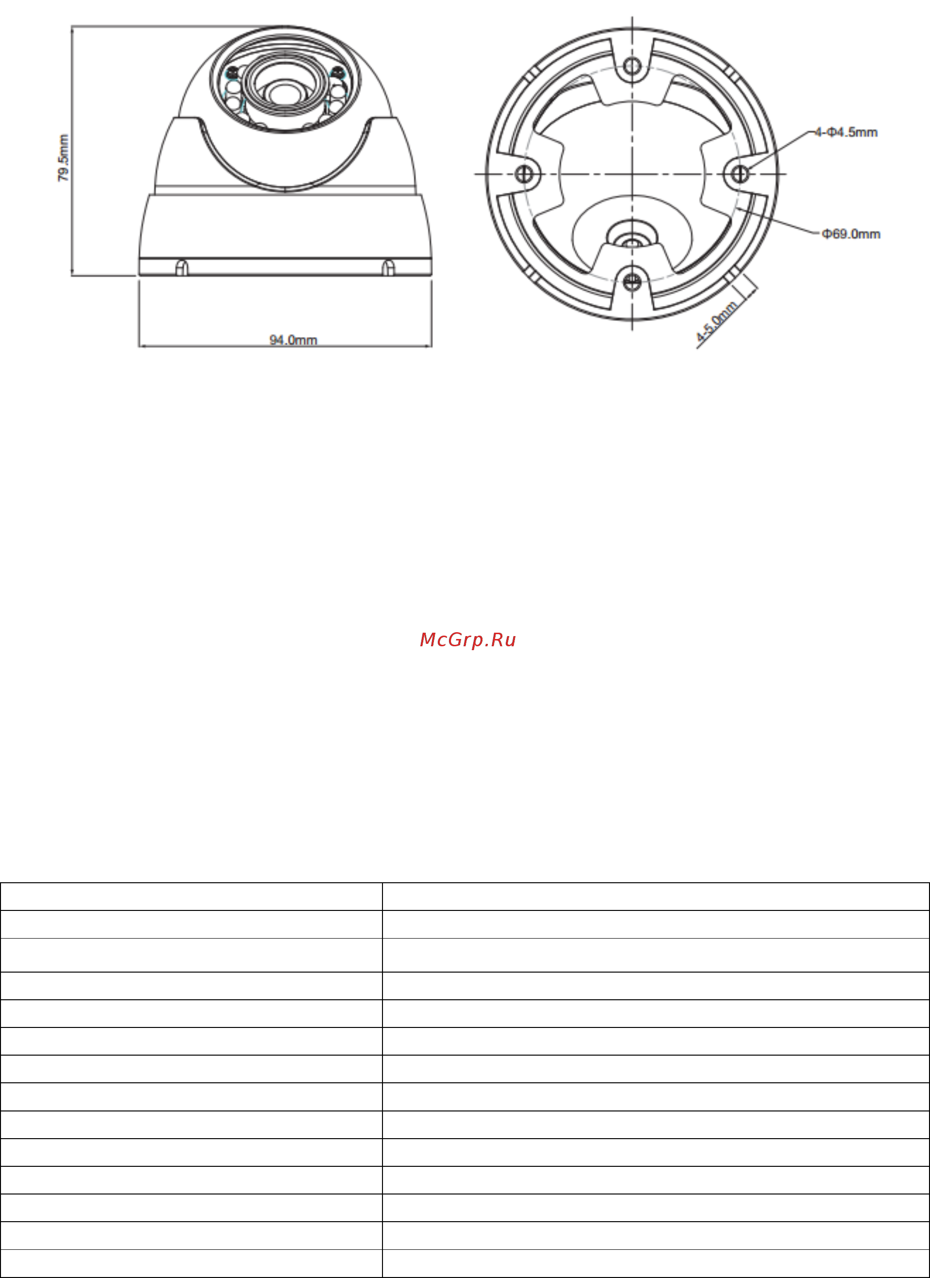 RVi RVi-HDC311VB-C (3.6) Руководство по эксплуатации онлайн [4/21] 218622