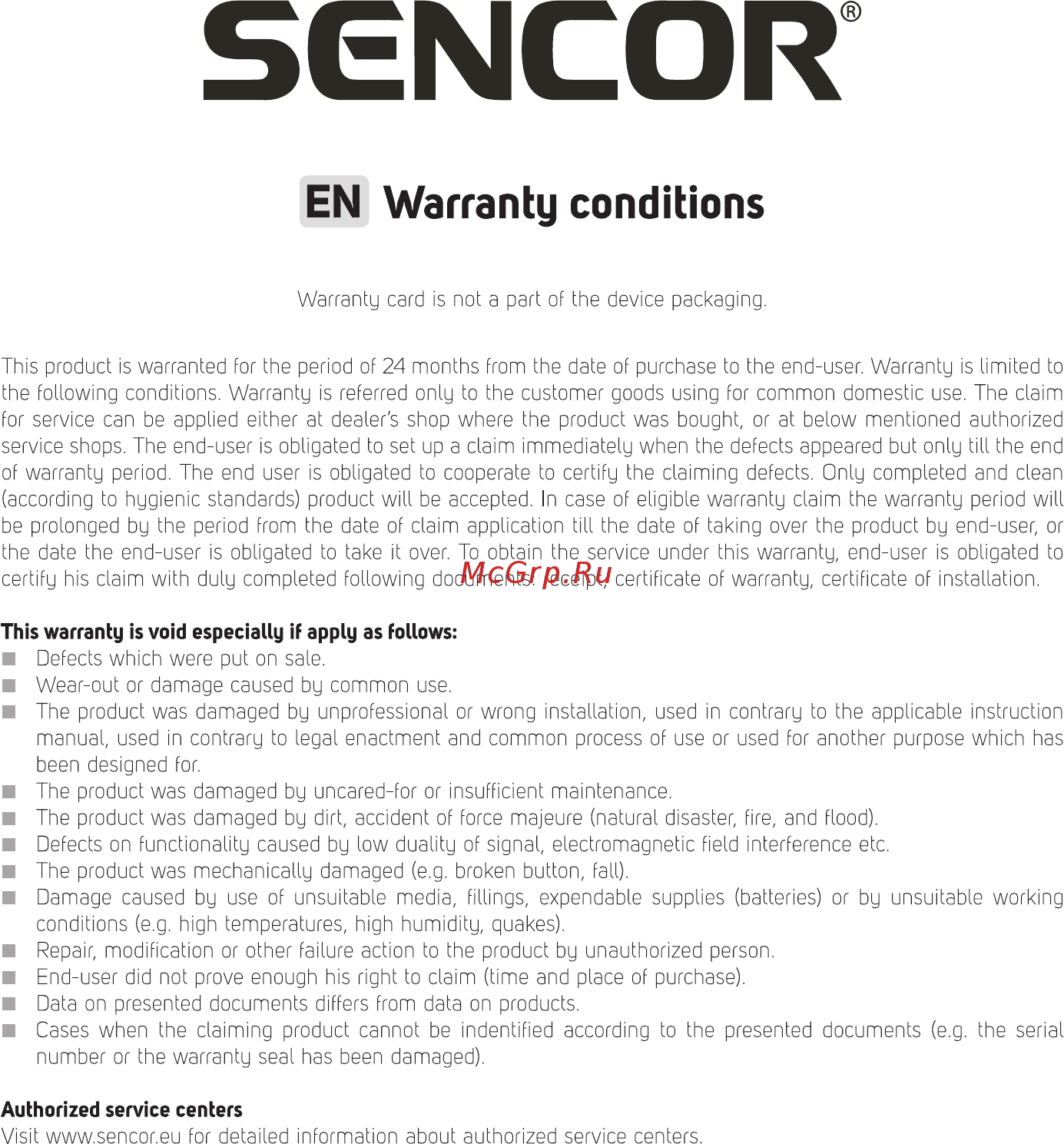 Sencor SLE 48F12 [37/37] Sencor
