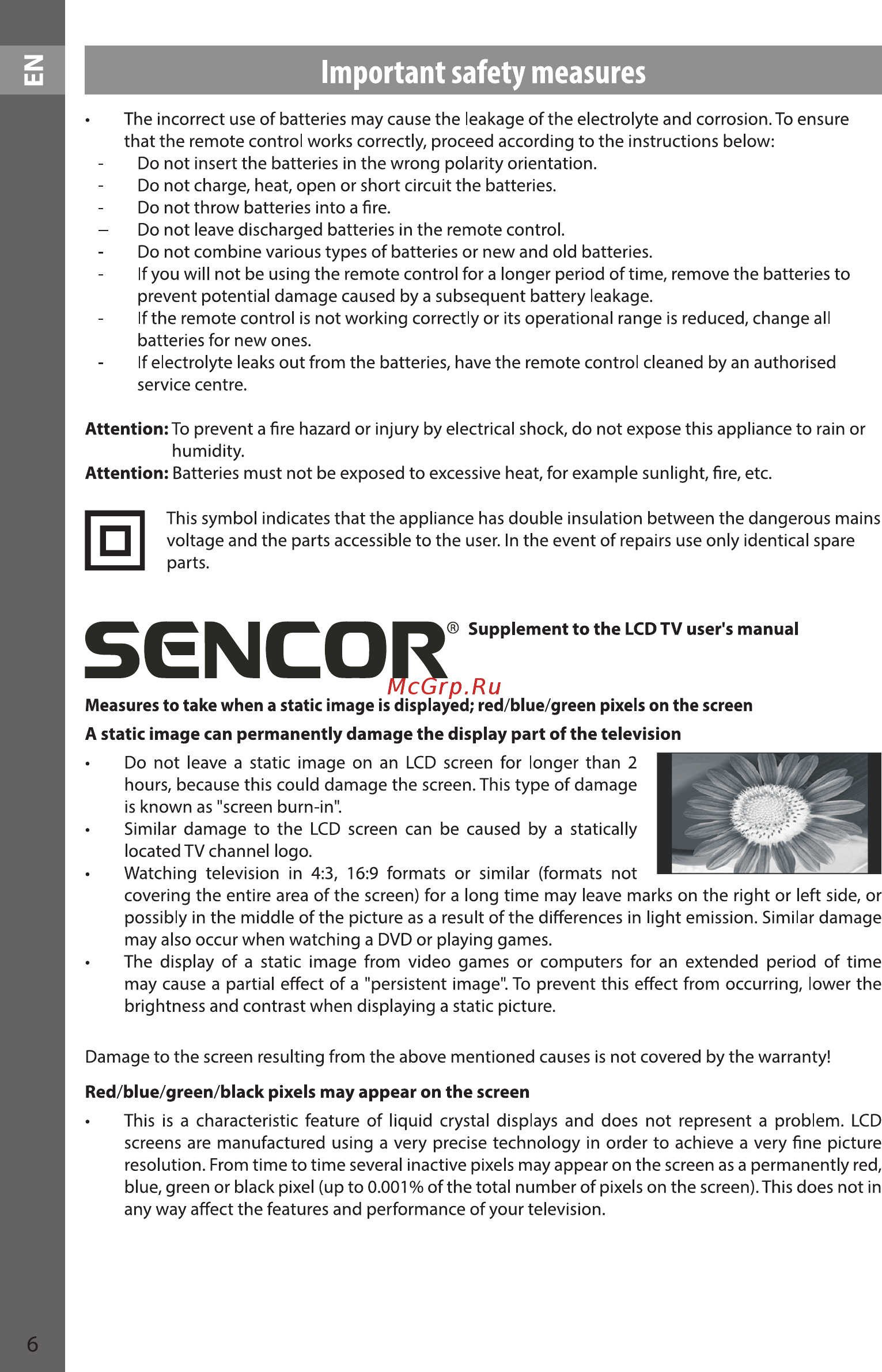 Sencor SLE 48F12 [6/37] Scnlor
