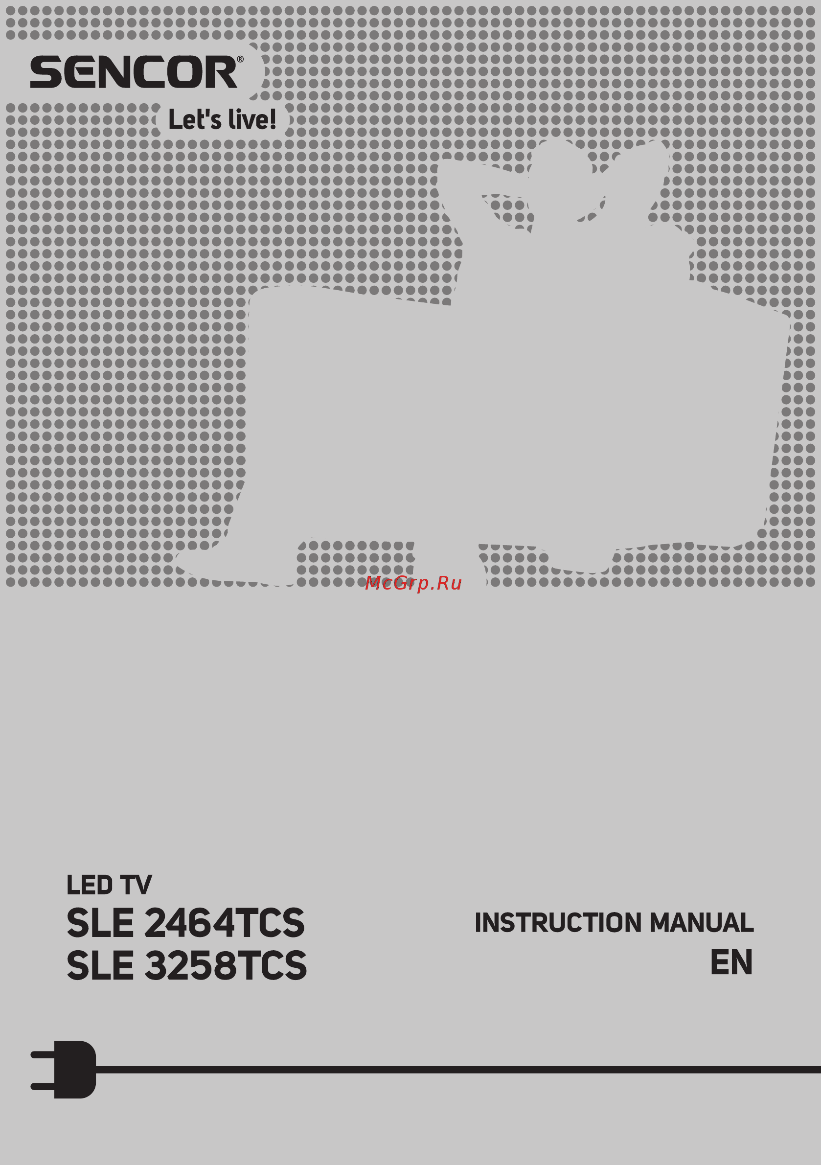 Sencor SLE 3258TCS Инструкция по эксплуатации онлайн