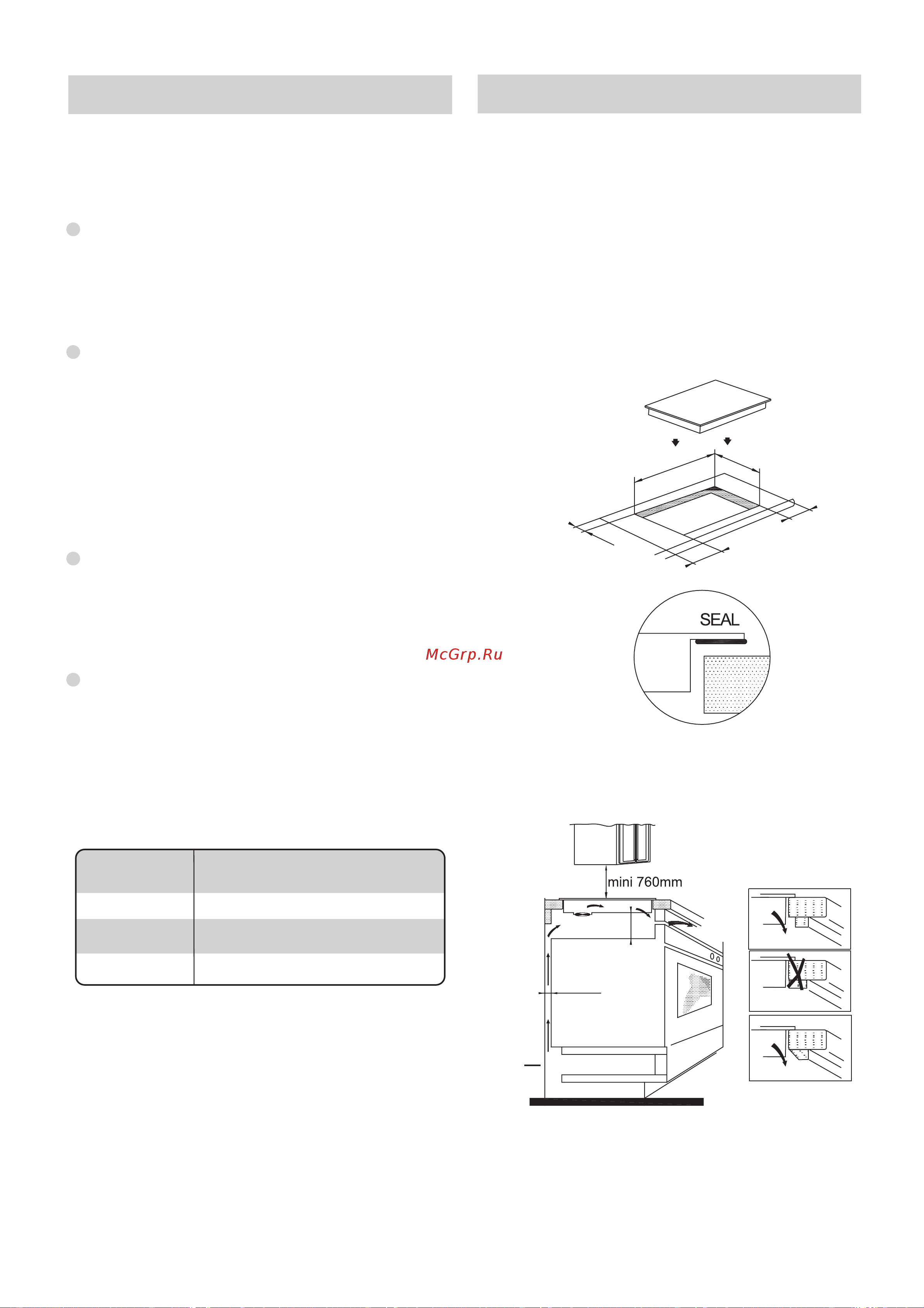 Candy ci640c [102/131] Installation