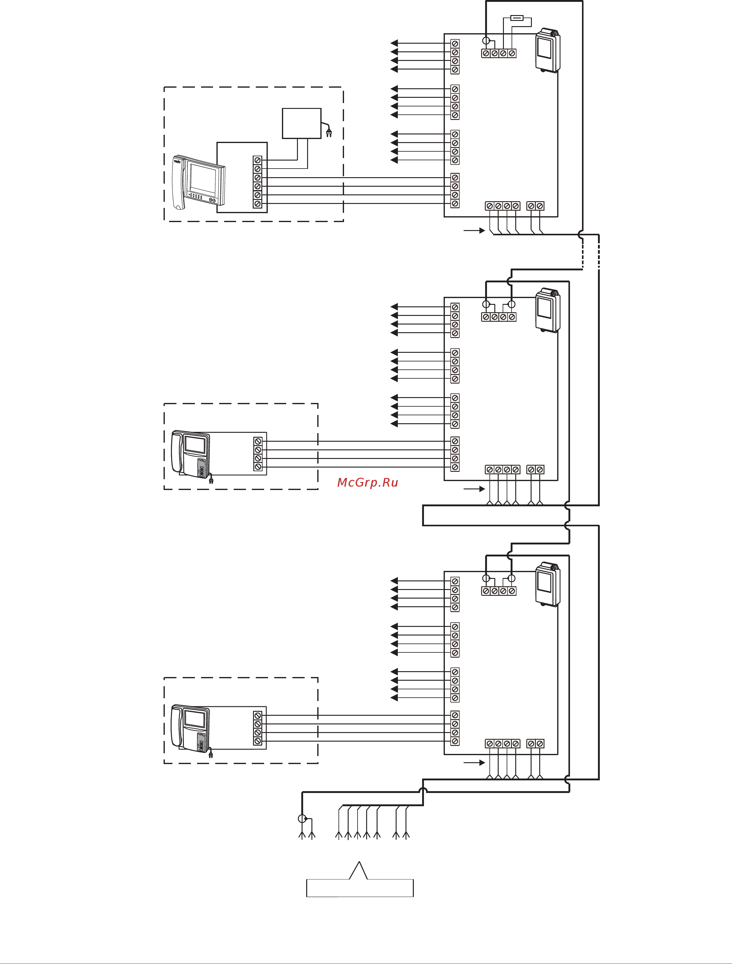 Domofon БВД-М202RTCP [14/29] Vizit m40 монитор 4x
