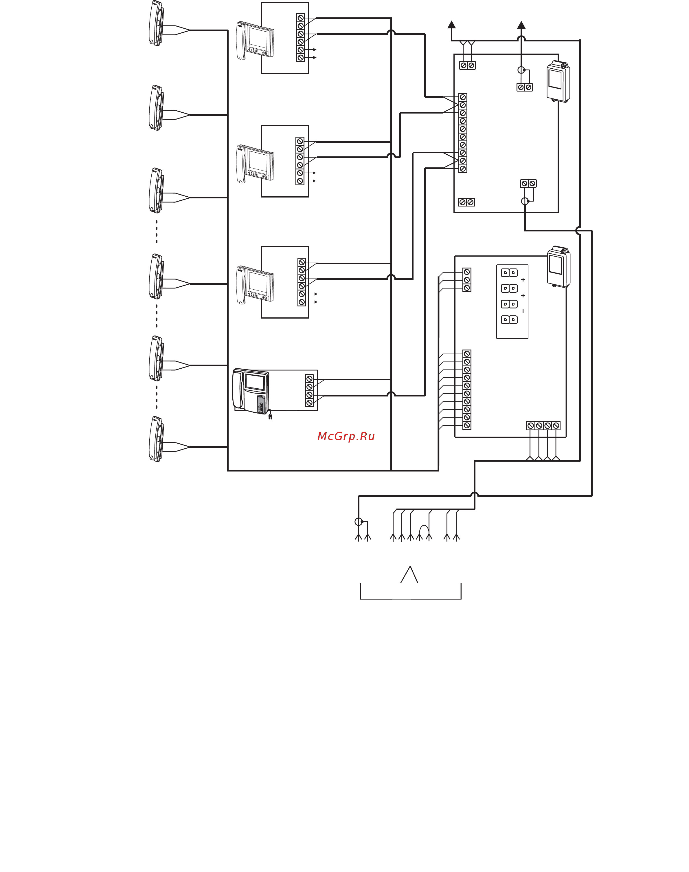 Domofon БВД-М202RTCP [17/29] Vizit m40 монитор 4x