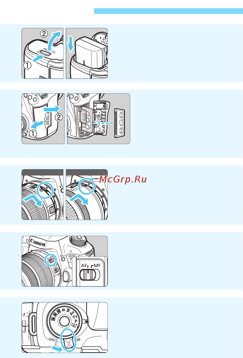 Canon EOS 7D Mark II Body + W-E1 (адаптер Wi-Fi) [6/550] Начало работы