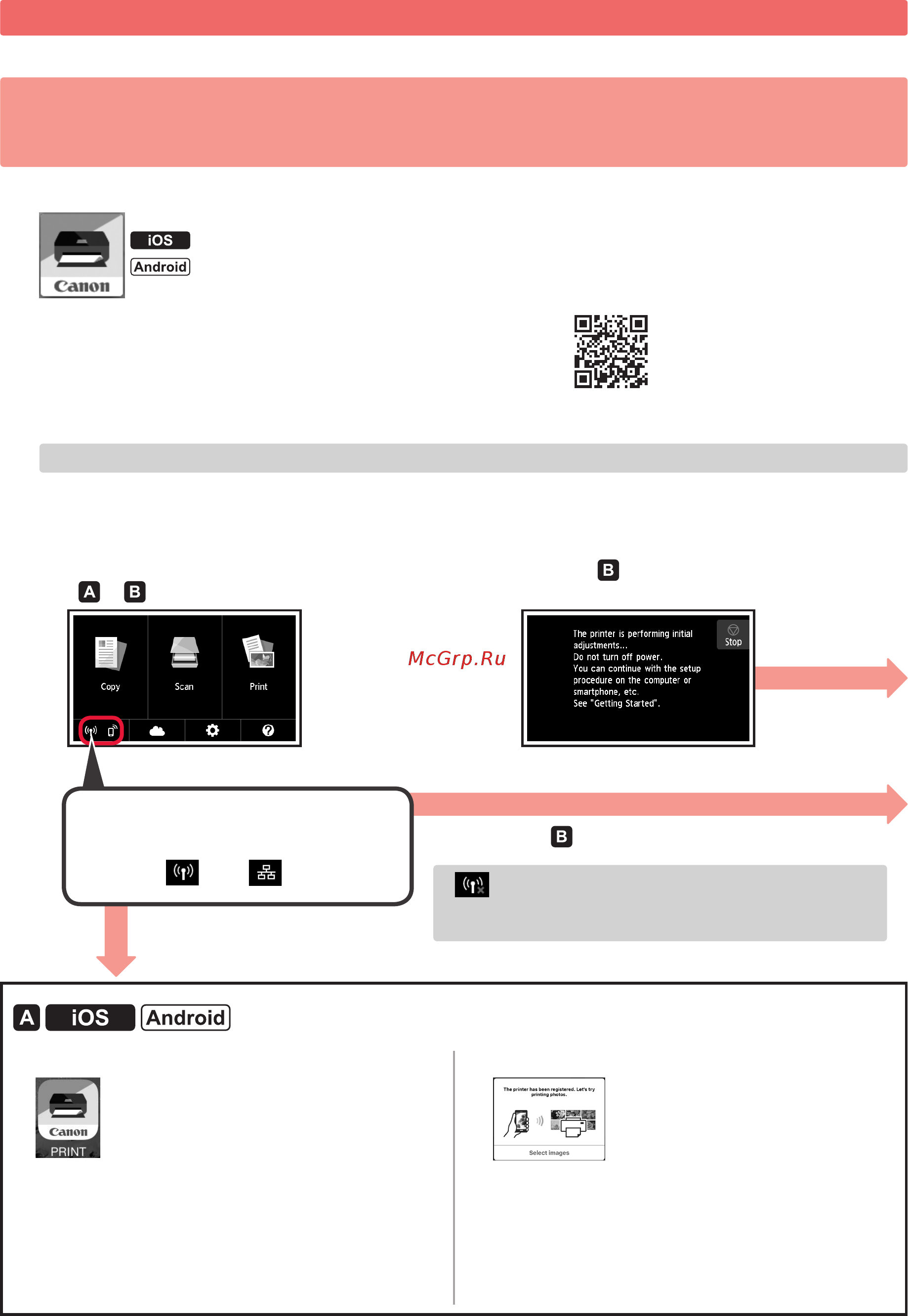 Canon PIXMA TS9040 [8/44] Connecting with smartphone