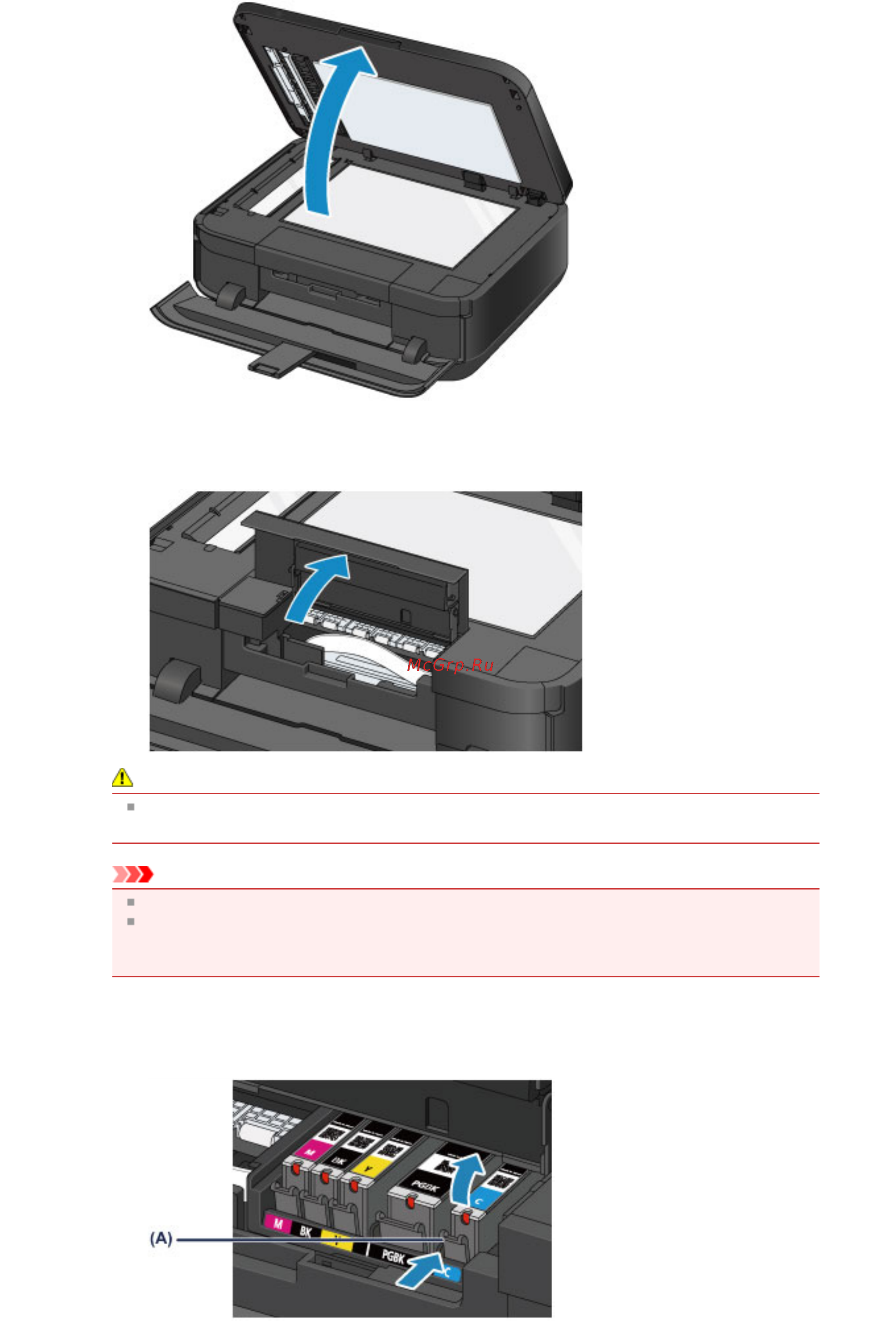 Canon PIXMA MX924 [102/269] Внимание