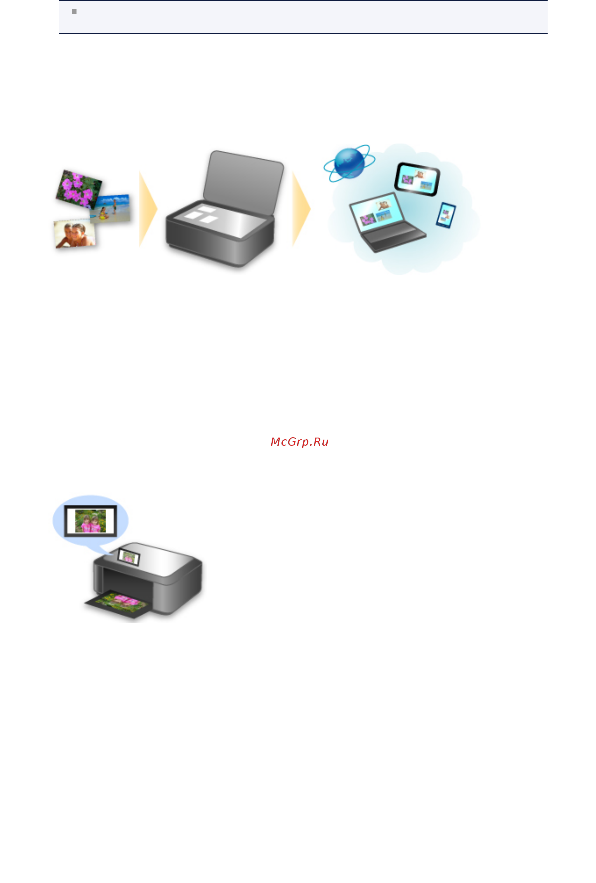 Canon PIXMA MX924 [16/269] Простая печать со смартфона с помощью canon easy photoprint для ios android