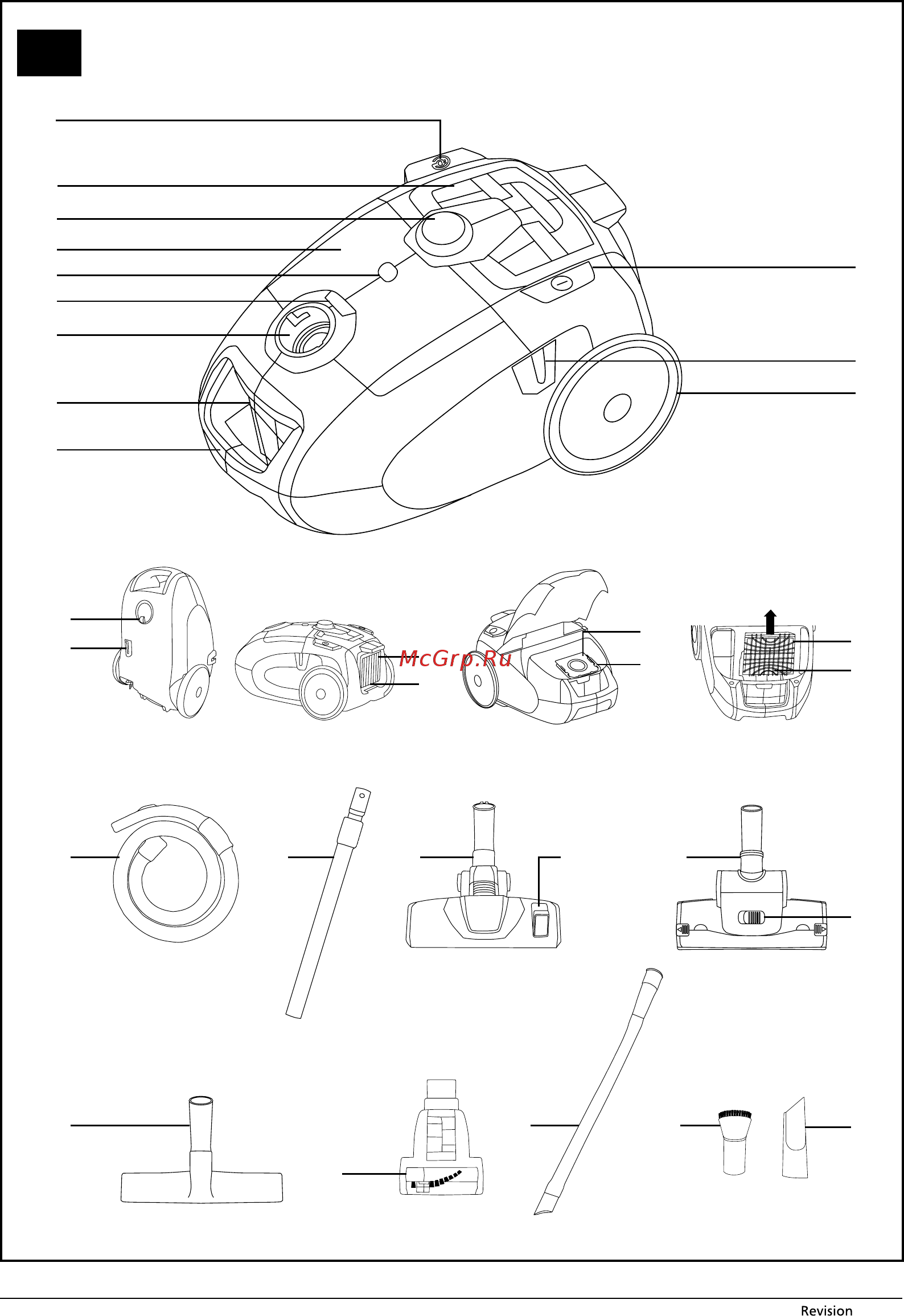 Sencor SVC 8500TI Руководство по эксплуатации онлайн [4/7] 219131