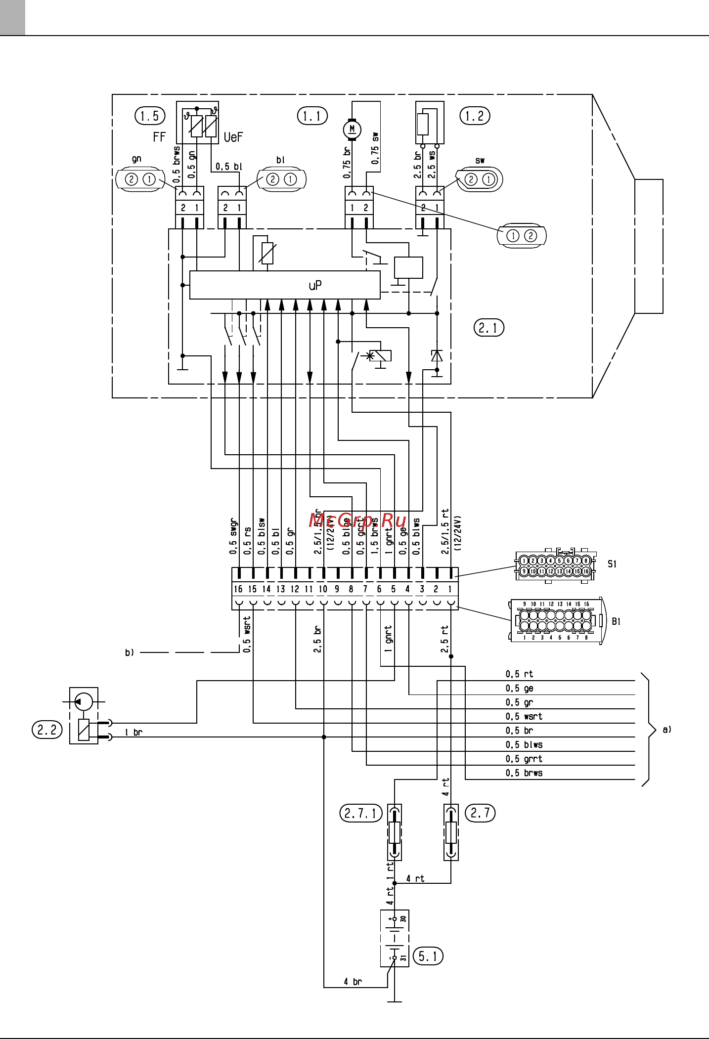 Eberspacher Airtronic D5 (дизель) 24В [30/52] Монтажная схема airtronic l