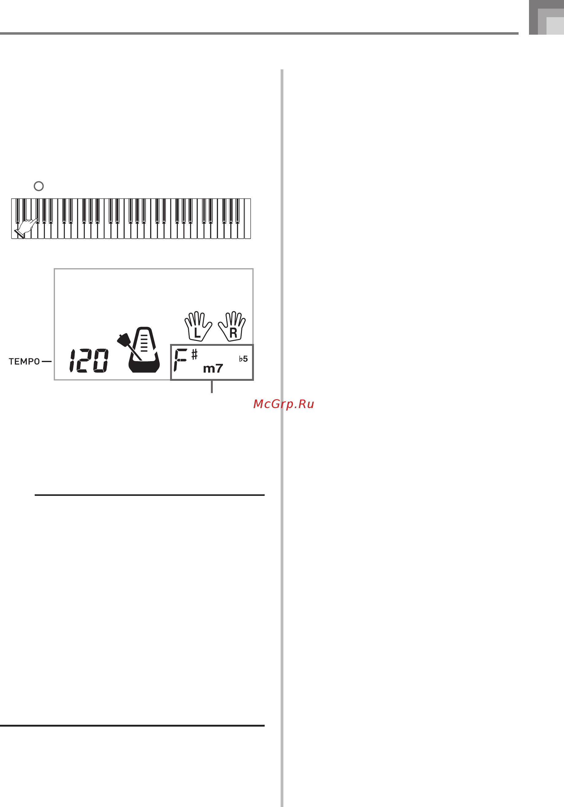 Casio CTK-1300 [31/44] Ch o r d b k