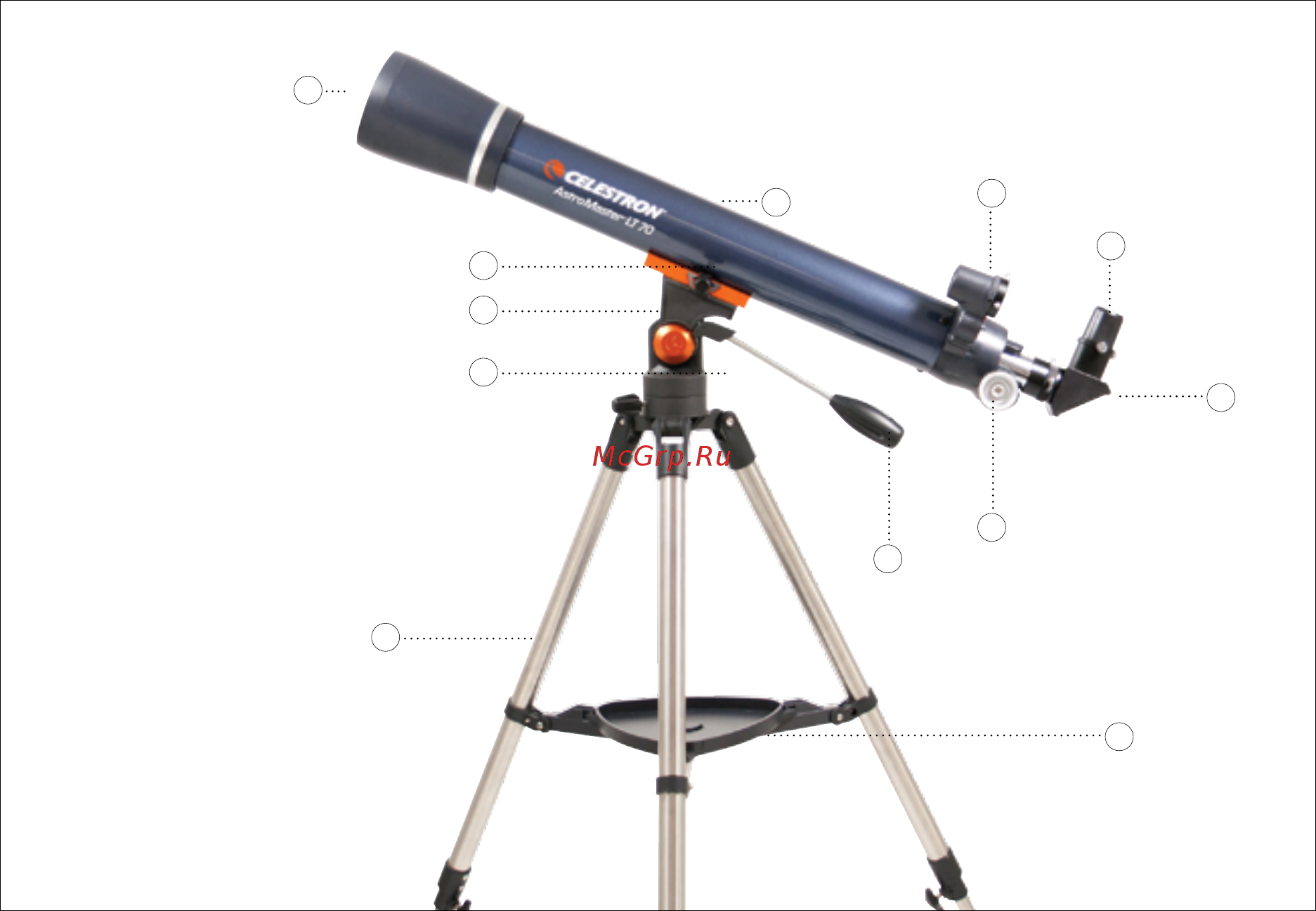 Celestron AstroMaster LT 60 AZ Инструкция по эксплуатации онлайн [4/25] 219389