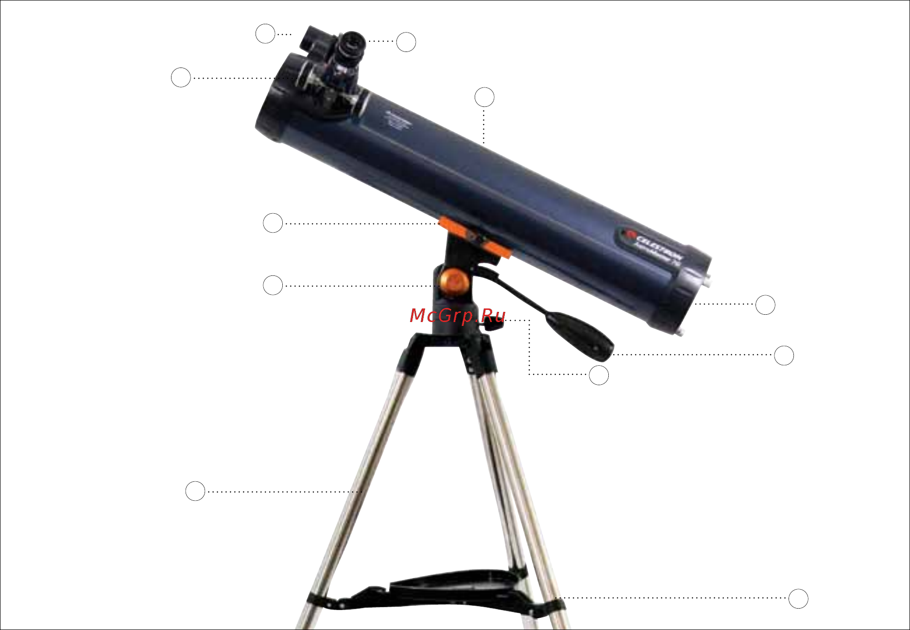 Celestron AstroMaster LT 76 AZ Инструкция по эксплуатации онлайн [5/25] 219390