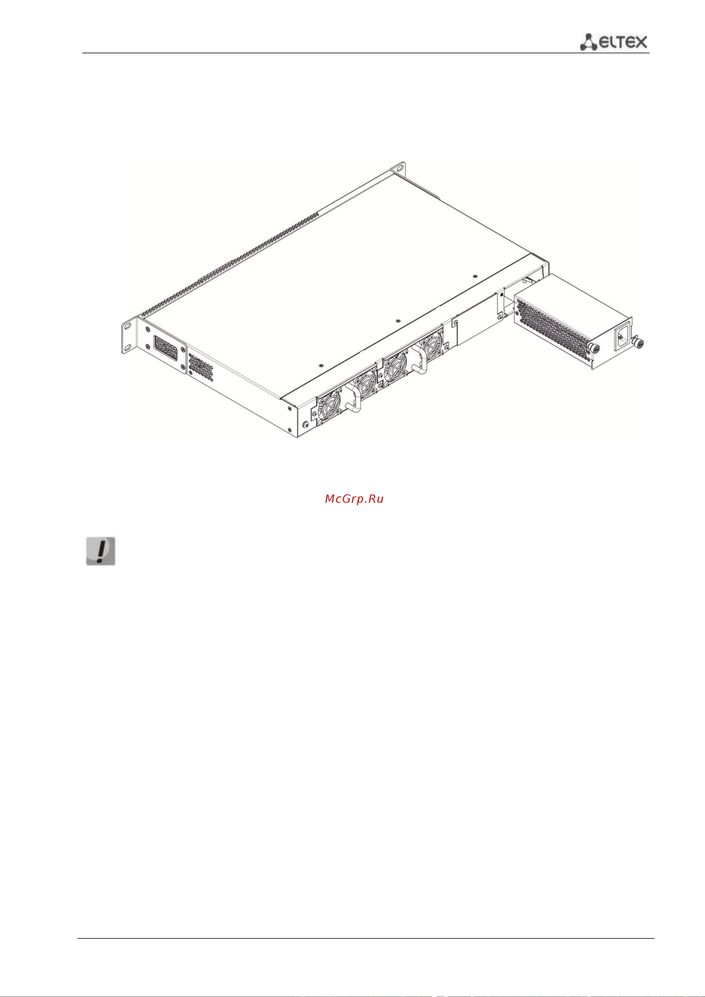 Eltex MES2324P [39/249] Подключение питающей сети
