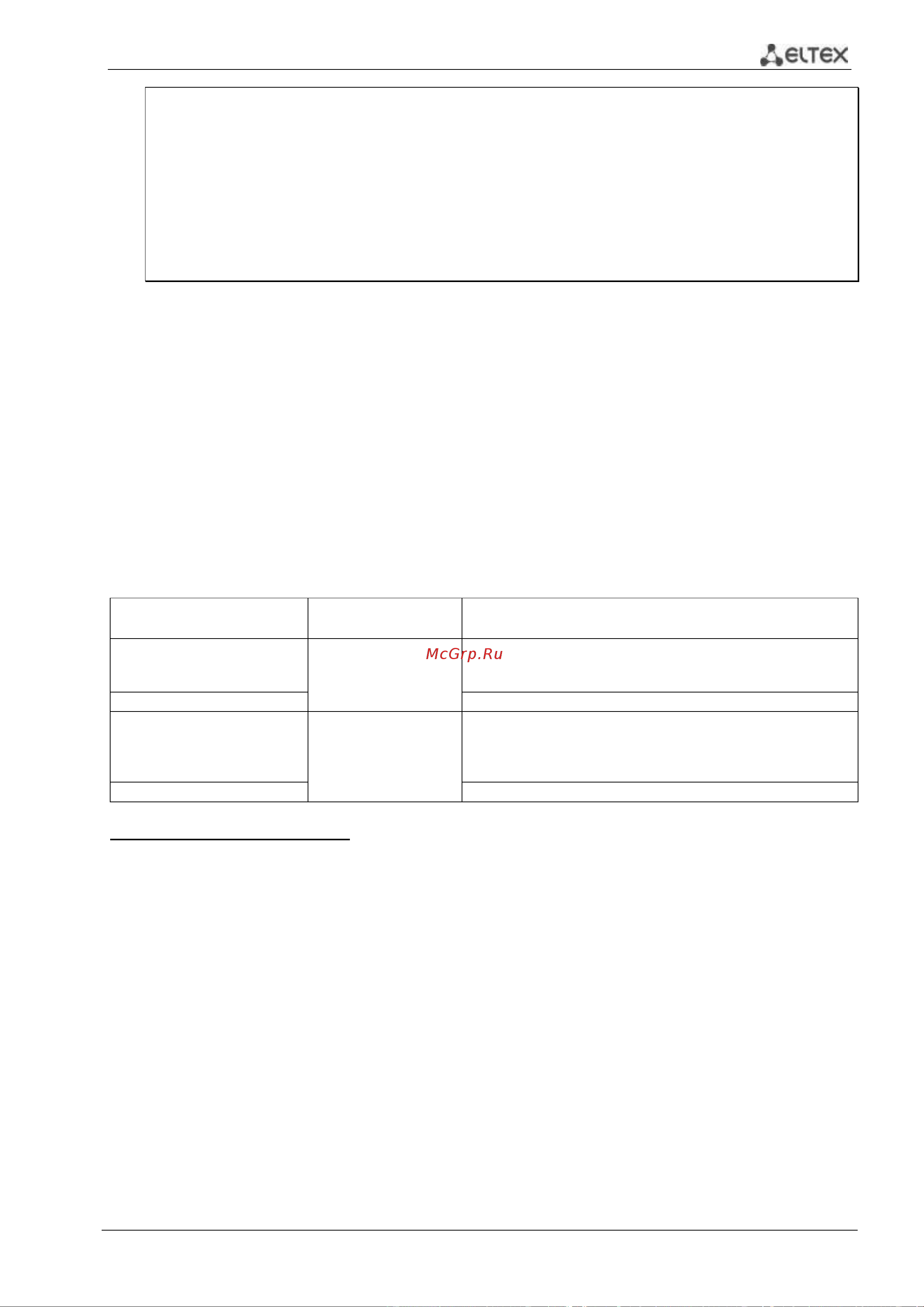 Eltex MES2324FB [85/249] Внутренних vlan customer vlan производить добавление внешнего spvlan service provider s vlan подменять customer vlan а также запрещать прохождения трафика