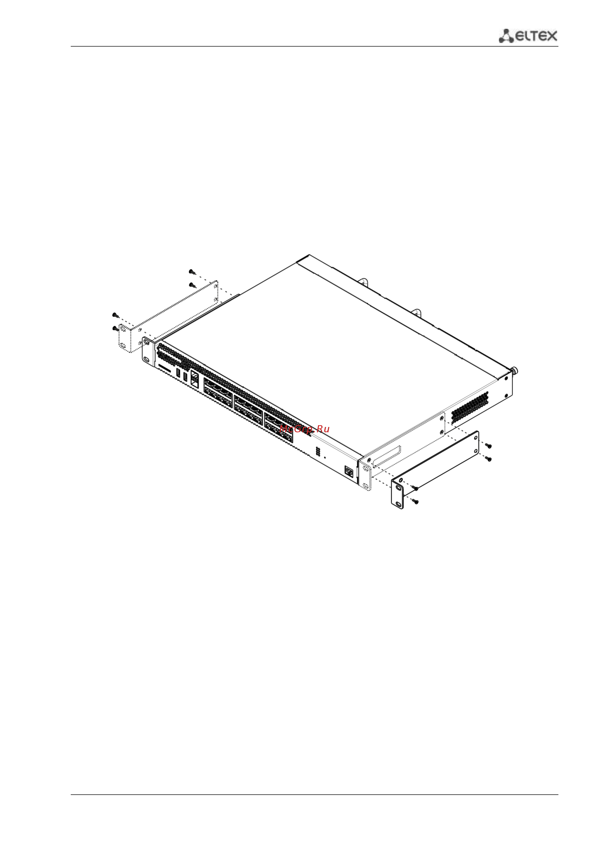 Eltex ESR-1200 [25/125] Установка и подключение