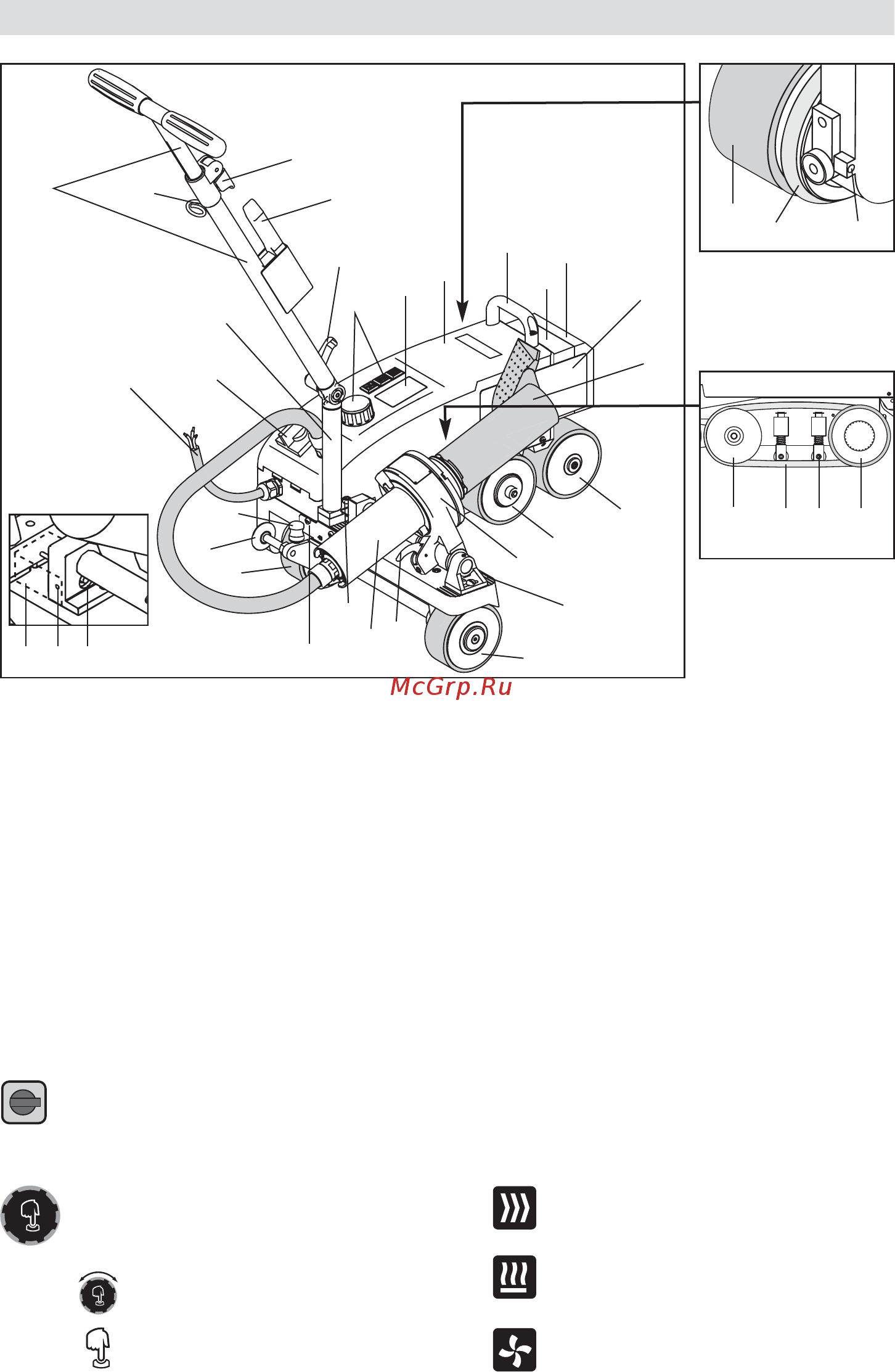 Leister Варимат V2 40мм, 400В 137.821 [6/112] Huvudströmbrytare 3