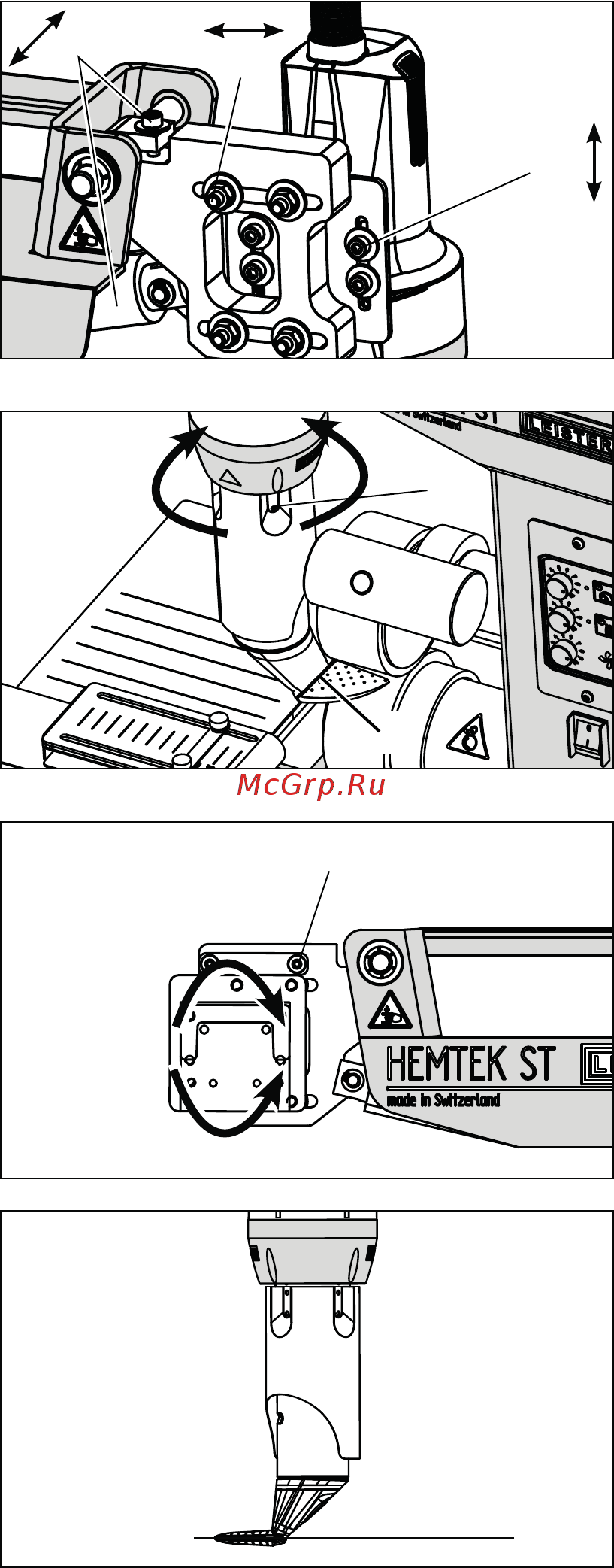 Leister HEMTEK ST (Хемтек ST) Инструкция по эксплуатации онлайн [10/48] 219593