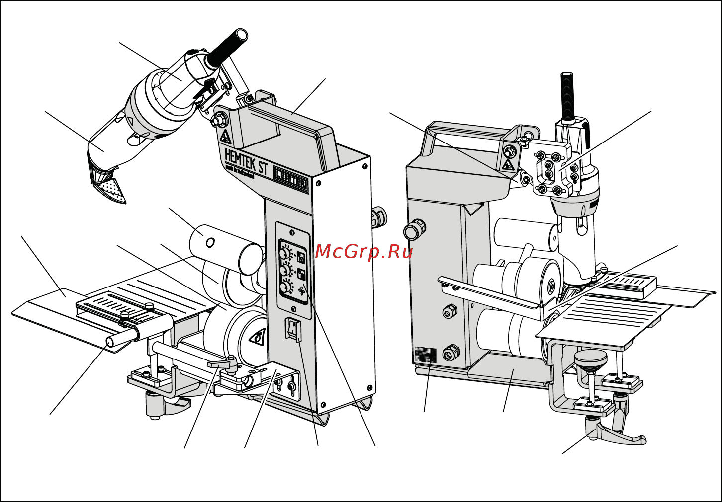 Leister HEMTEK ST (Хемтек ST) Инструкция по эксплуатации онлайн [6/48] 219593