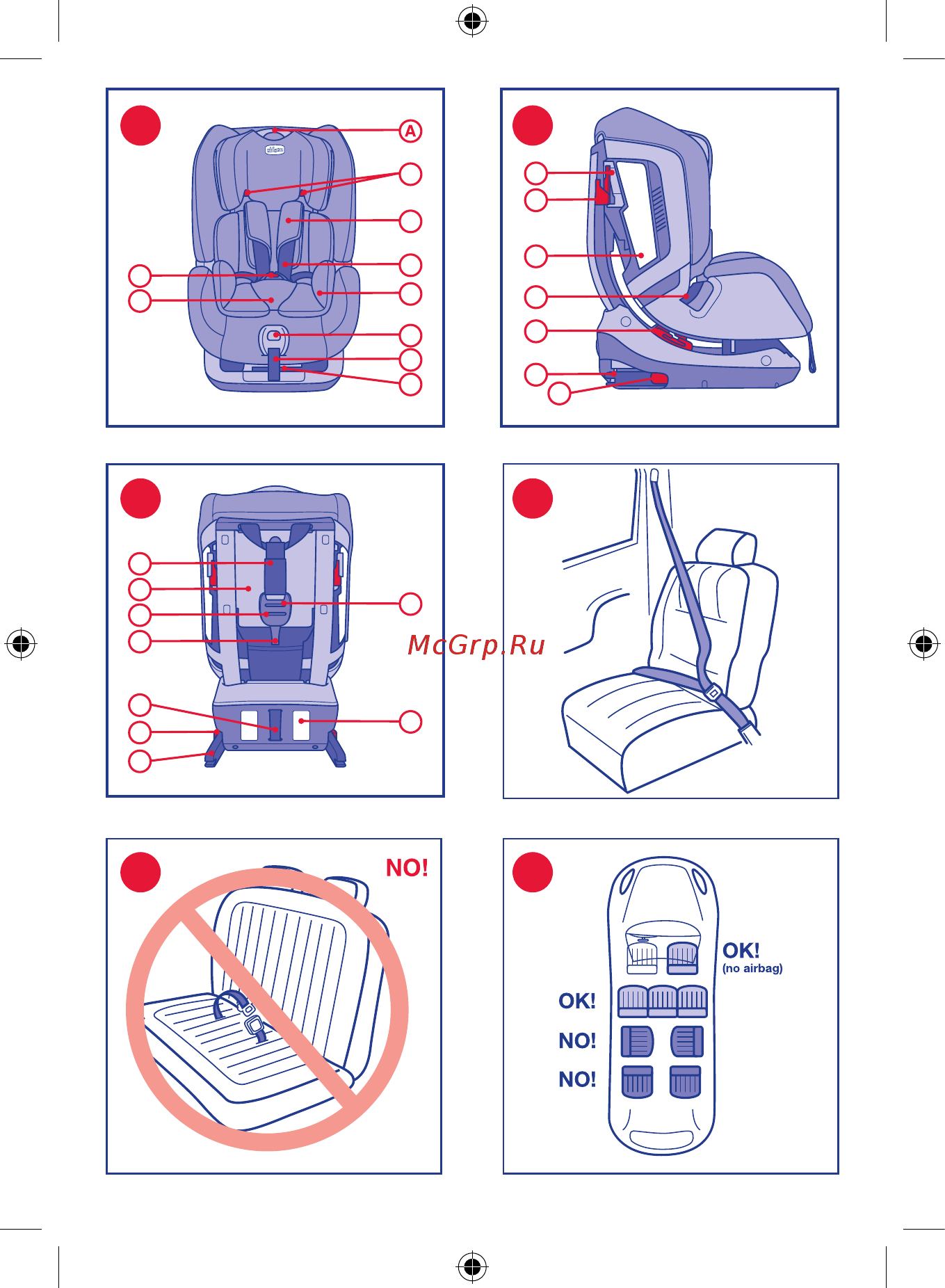 Chicco Seat-up 012 Black Инструкция по эксплуатации онлайн [3/204] 219608